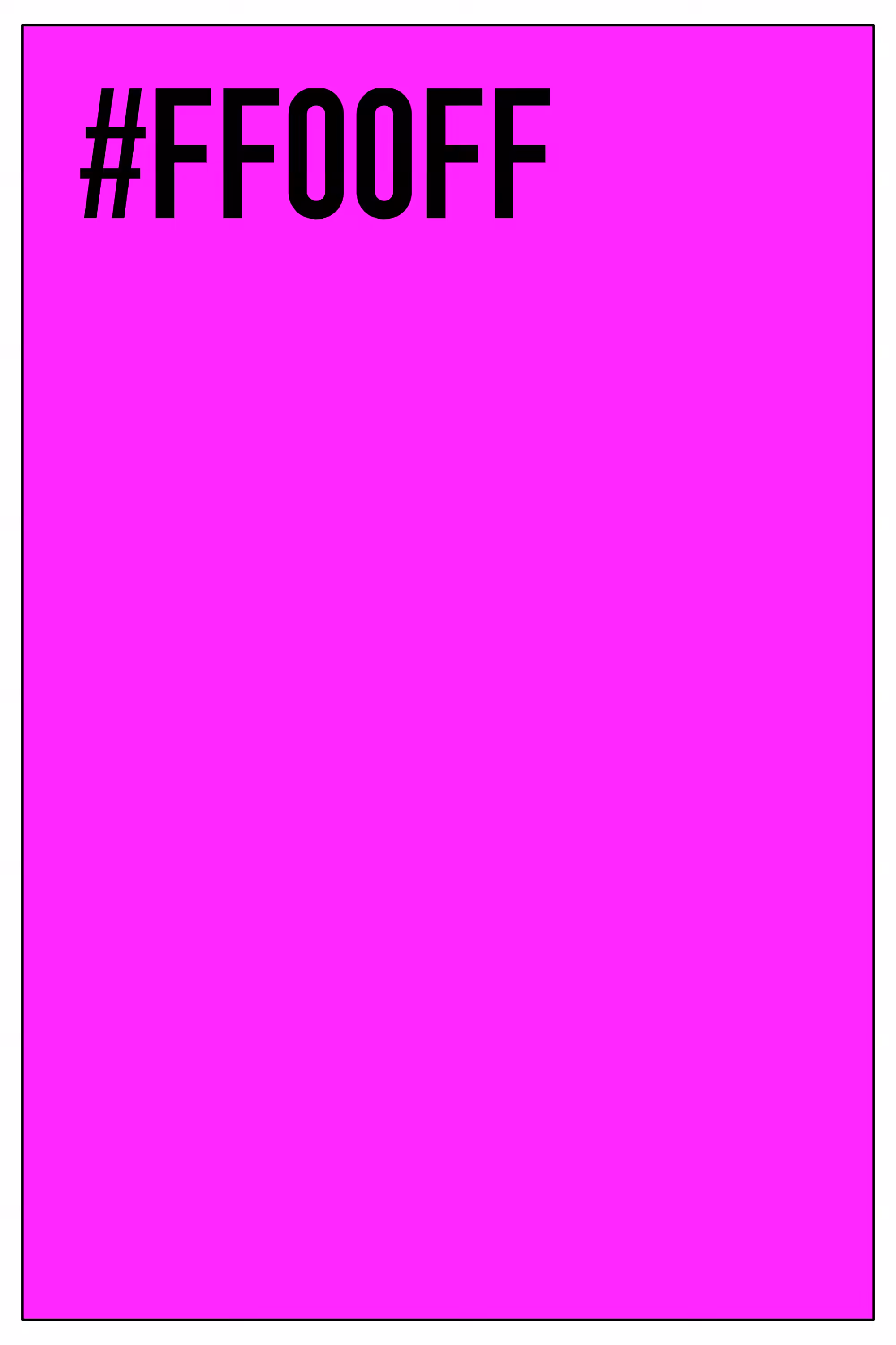 #FF00FF