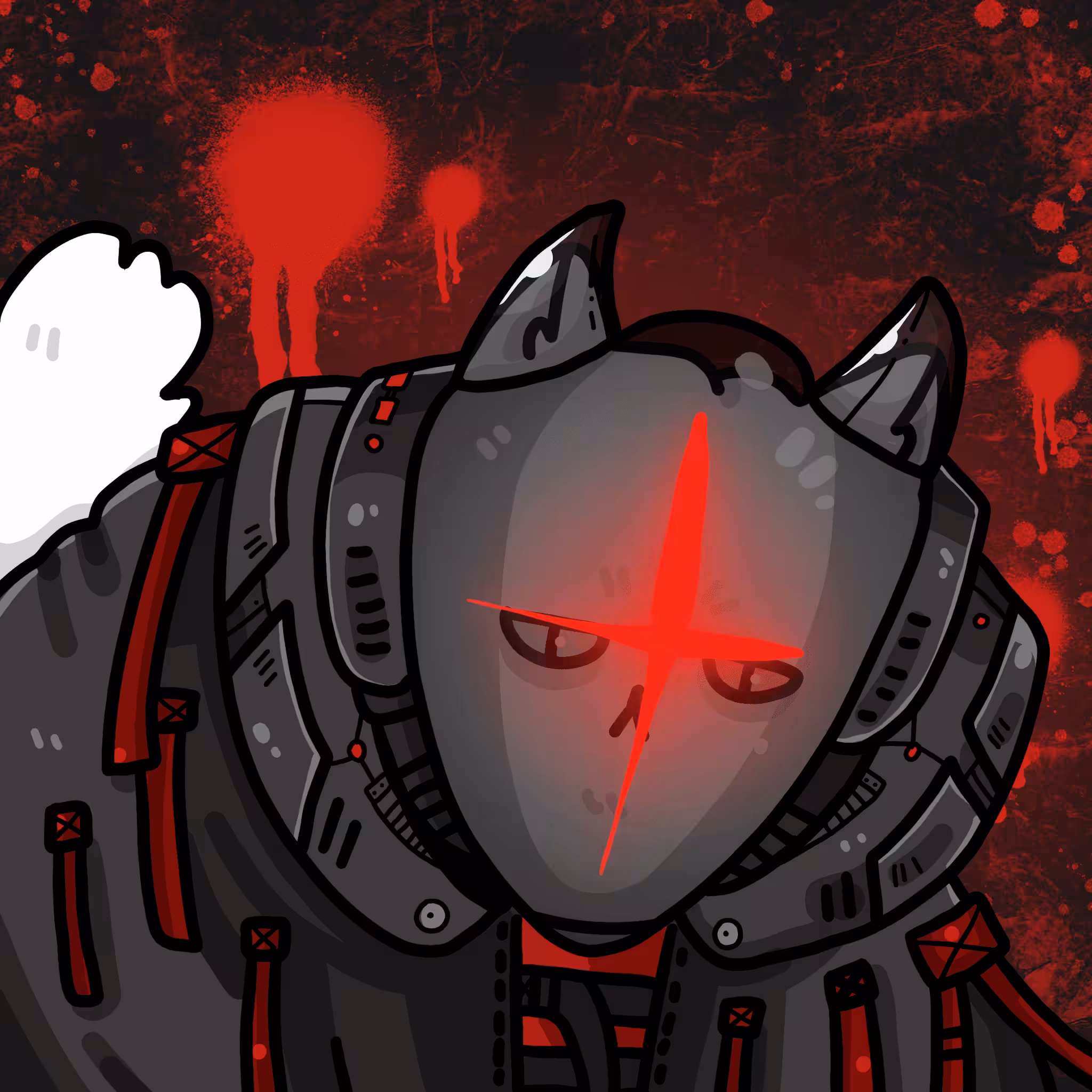 UNCLE ADAM 027 CYBERPUNK BLOOD SPURT