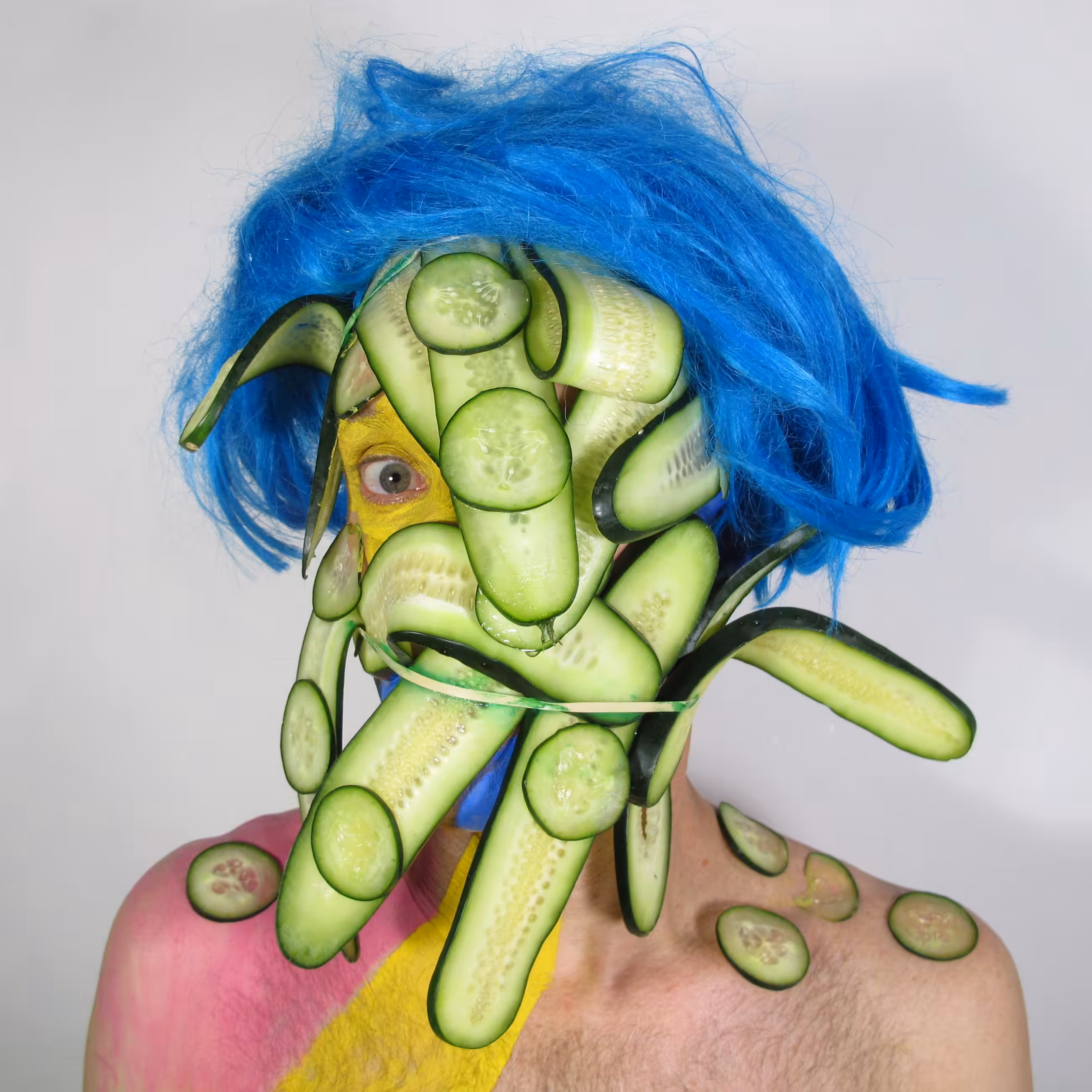 Quasi Cubist Cucumber Conundrum, 2018