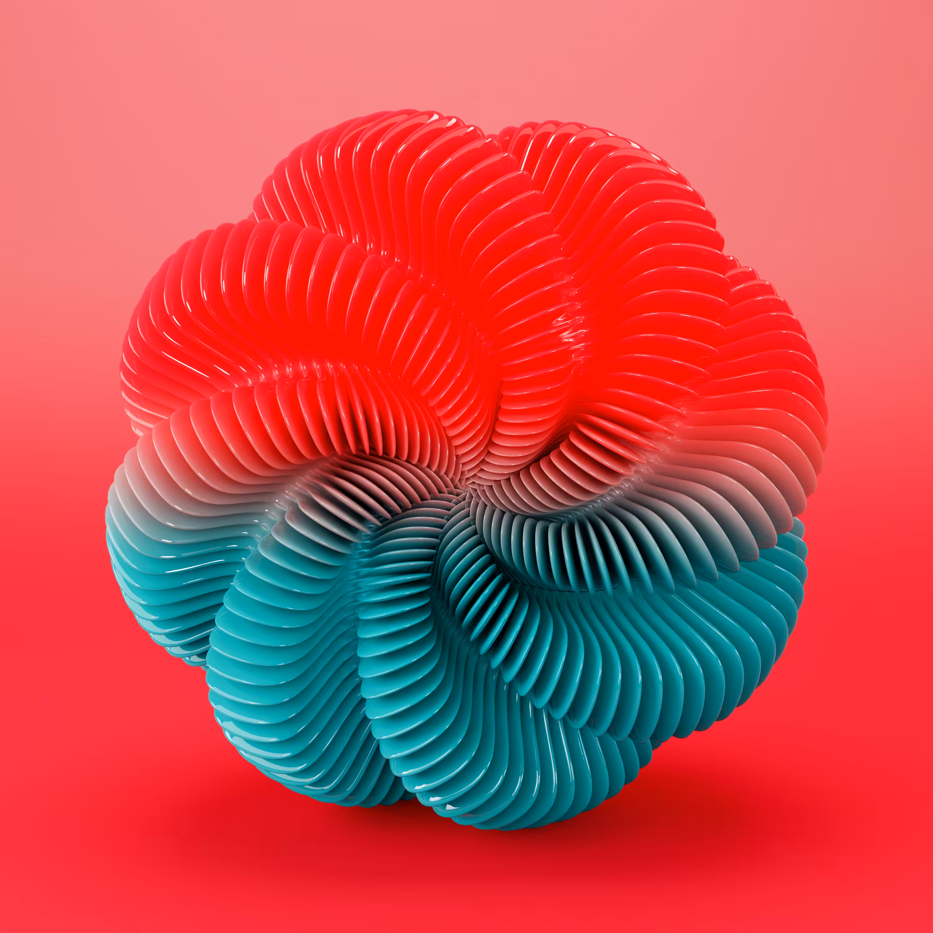 Abstract Flower