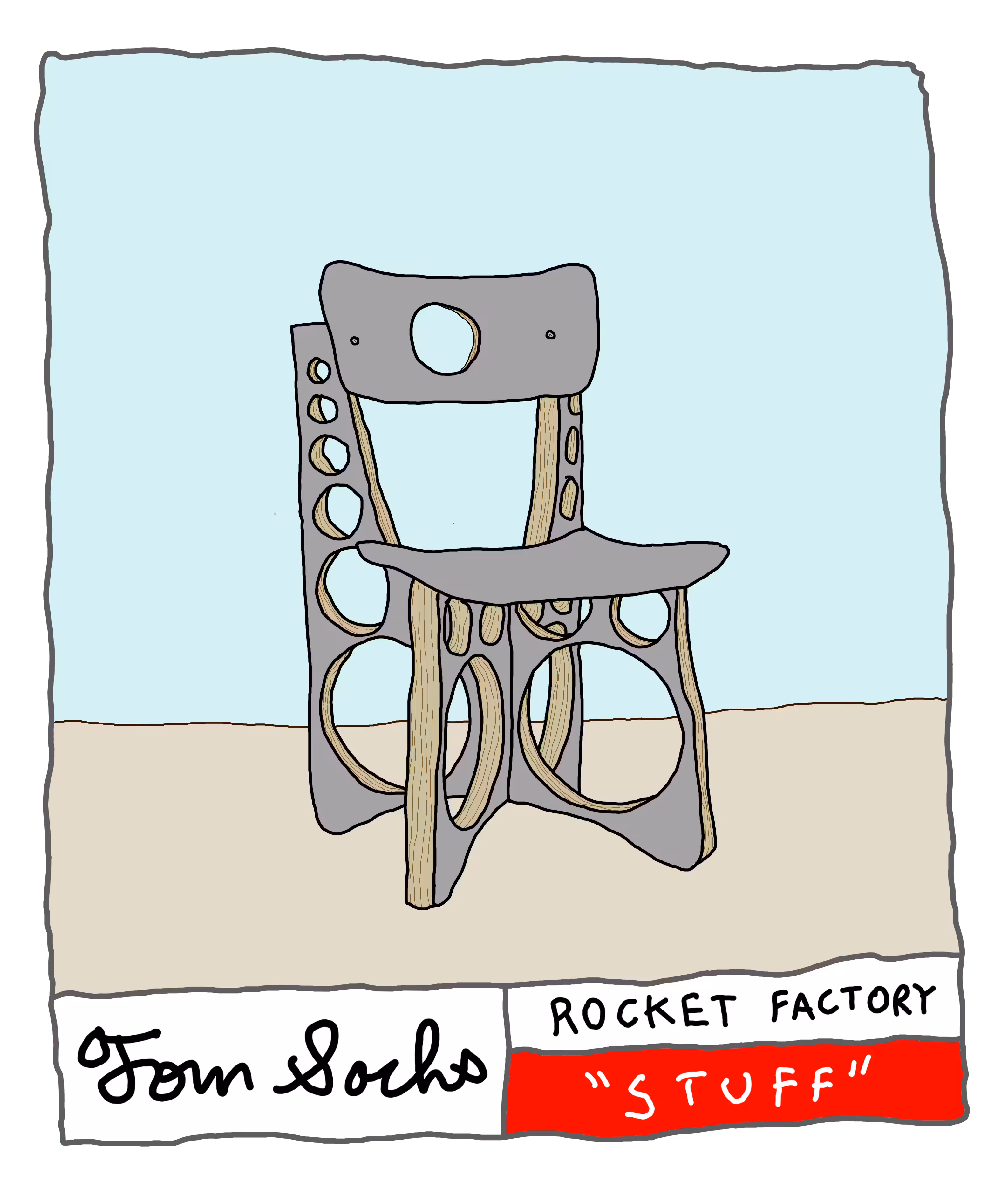 Gray Shop Chair