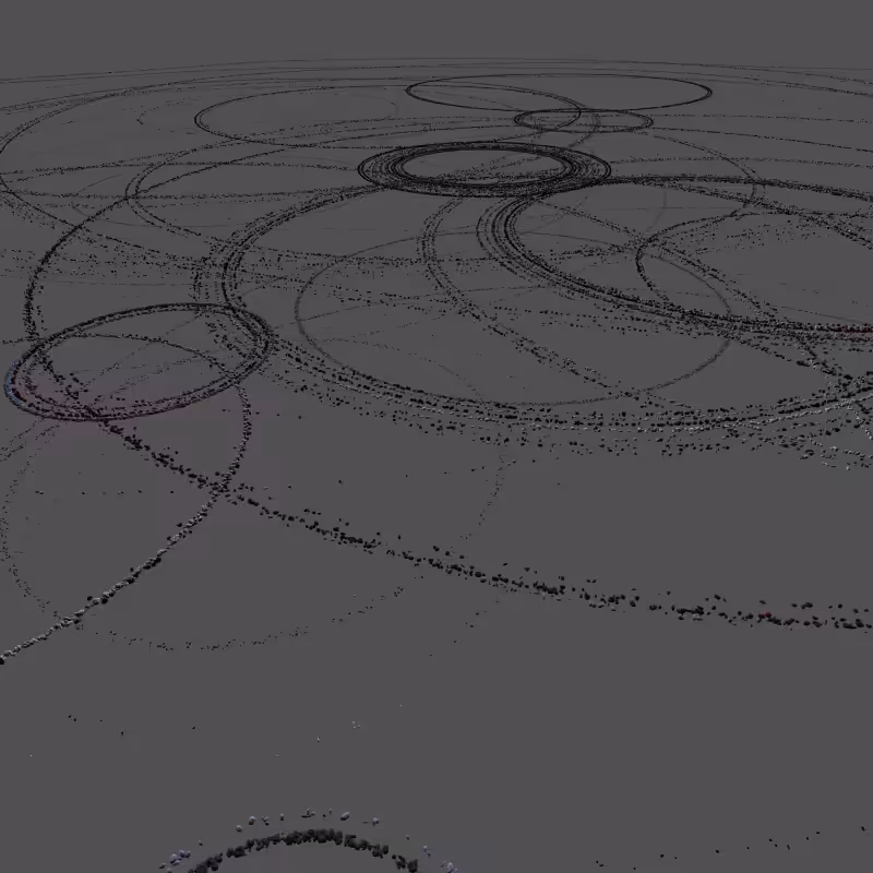 circle drops - 'the passenger' sketches #51