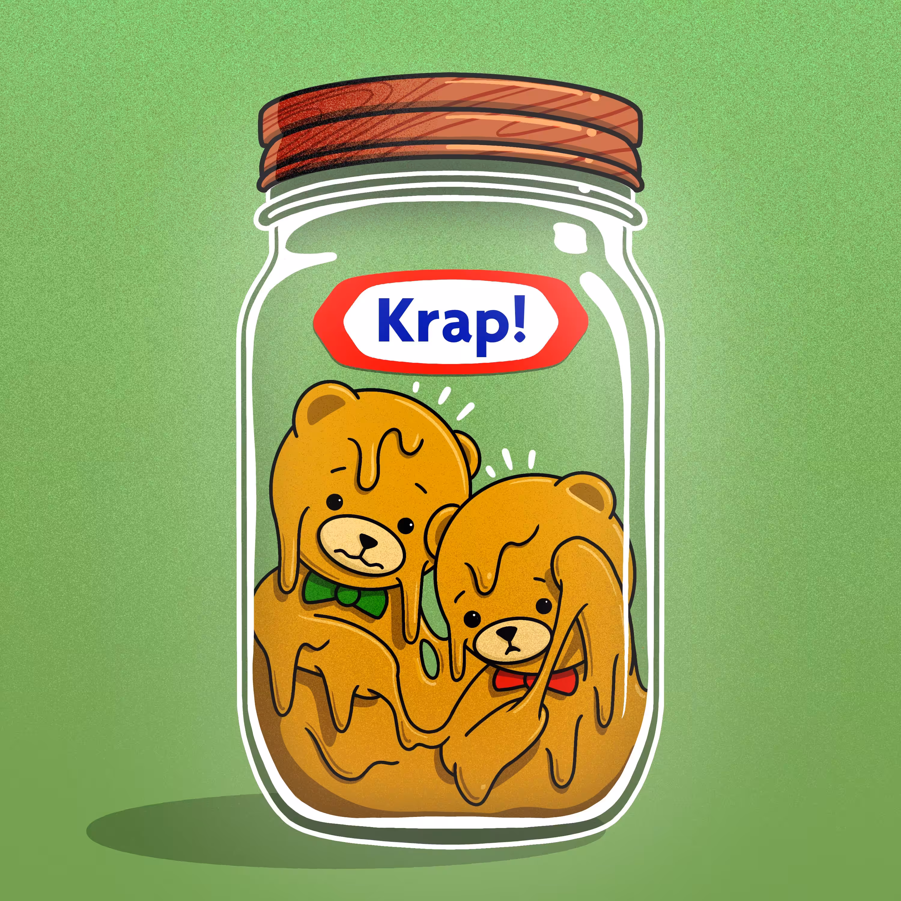 PEANUT BUTTER (wooden lid)