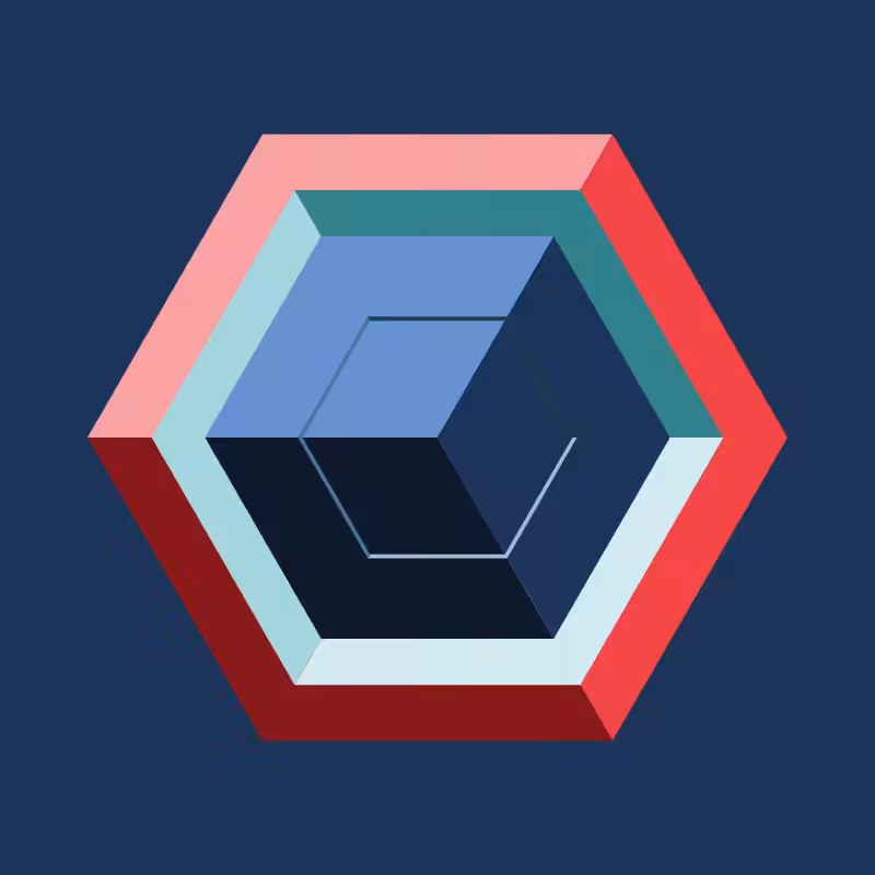 Hexagones - Art for Bots #32