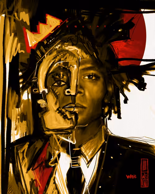 Wes Henry: Basquiat - The Visionaries Collection | Limited Edition | Wes Henry X Gabe Weis 2021