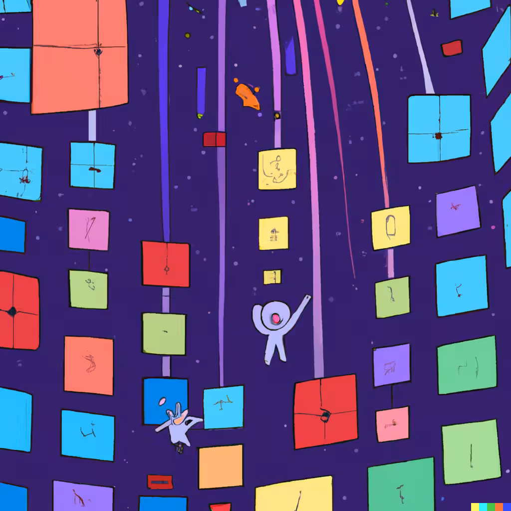 Blocks in Space