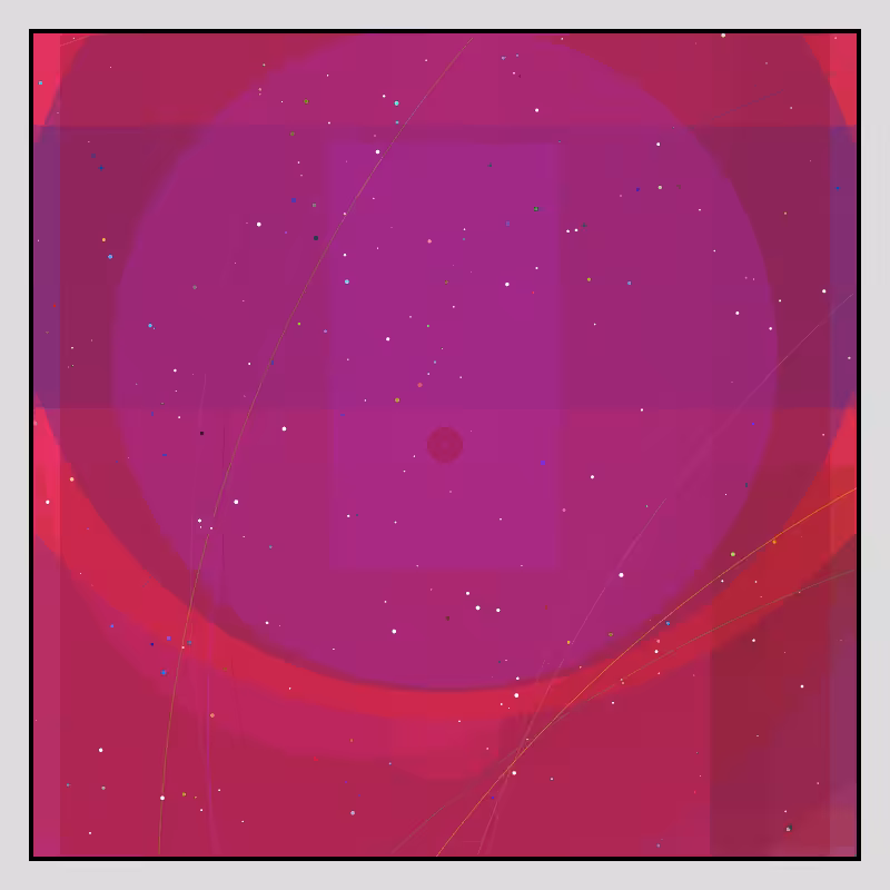 Color Field Starry B #115