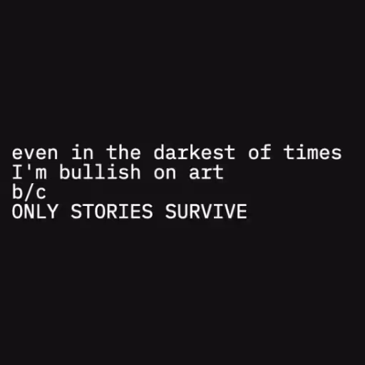 even in the darkest ...