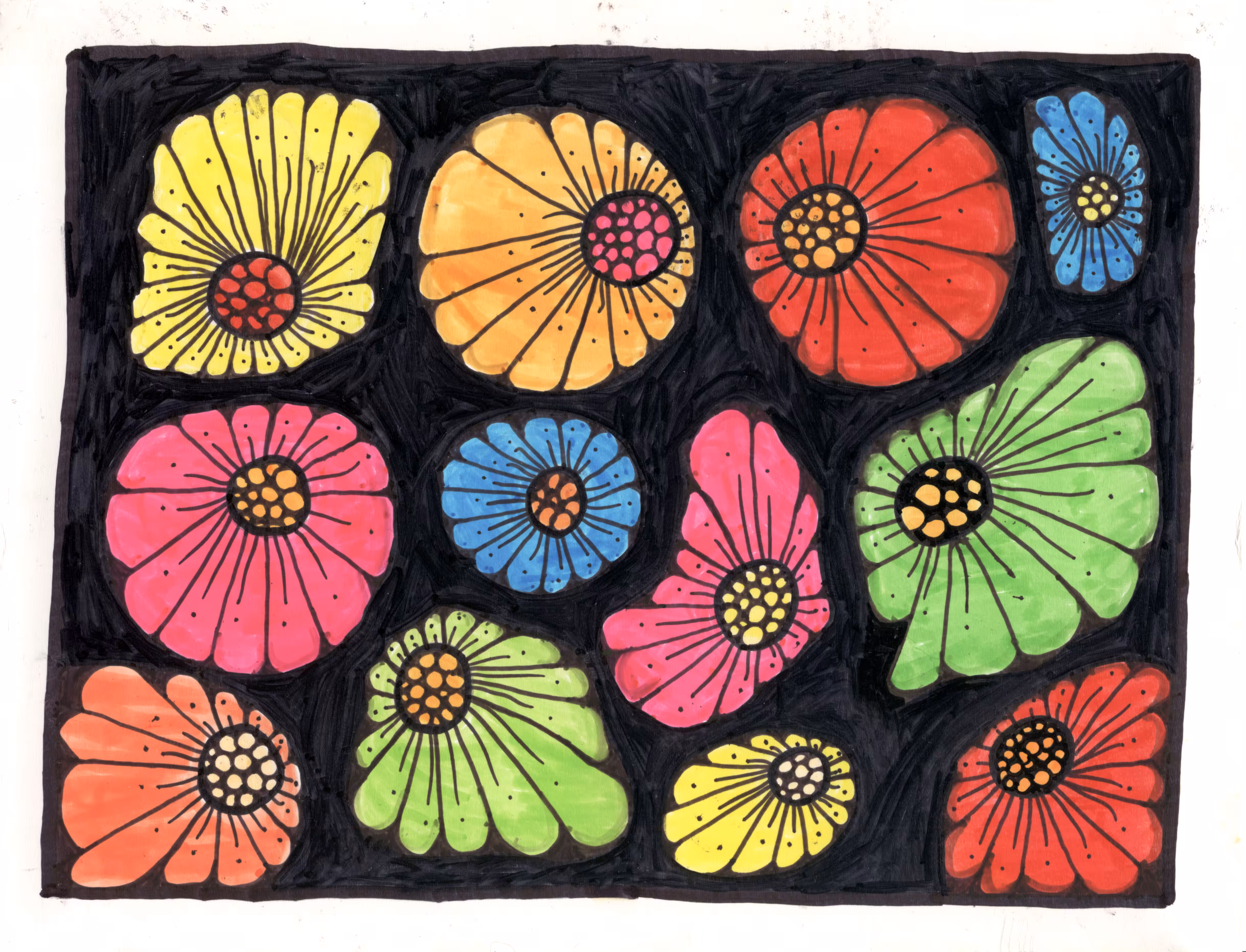 Meditative Flows: Meditation Drawing #16