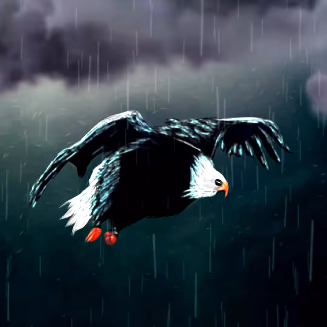 The eagle that swallowed the elephant