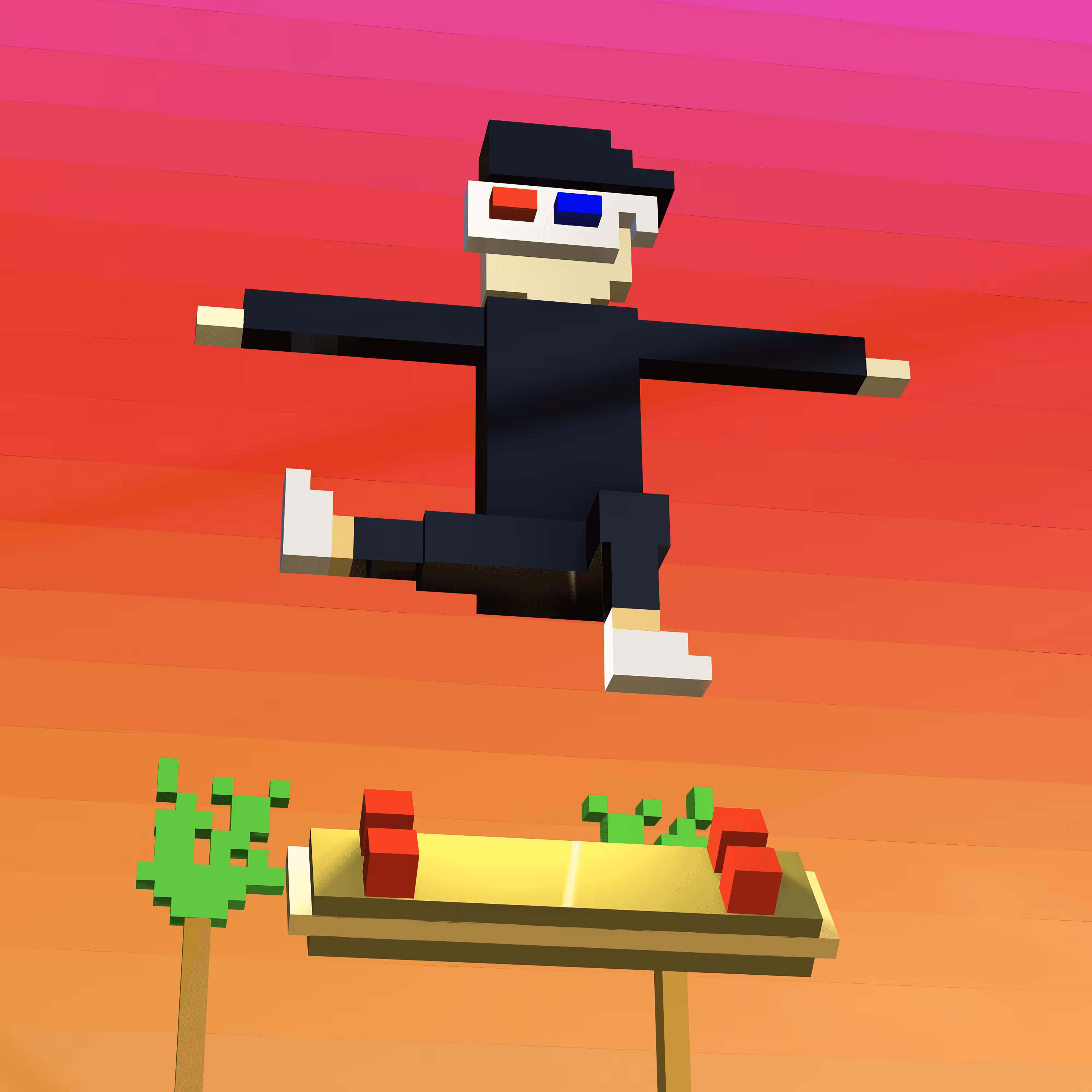 Hey Crypto Venetian #683, Do A Kickflip! 0001