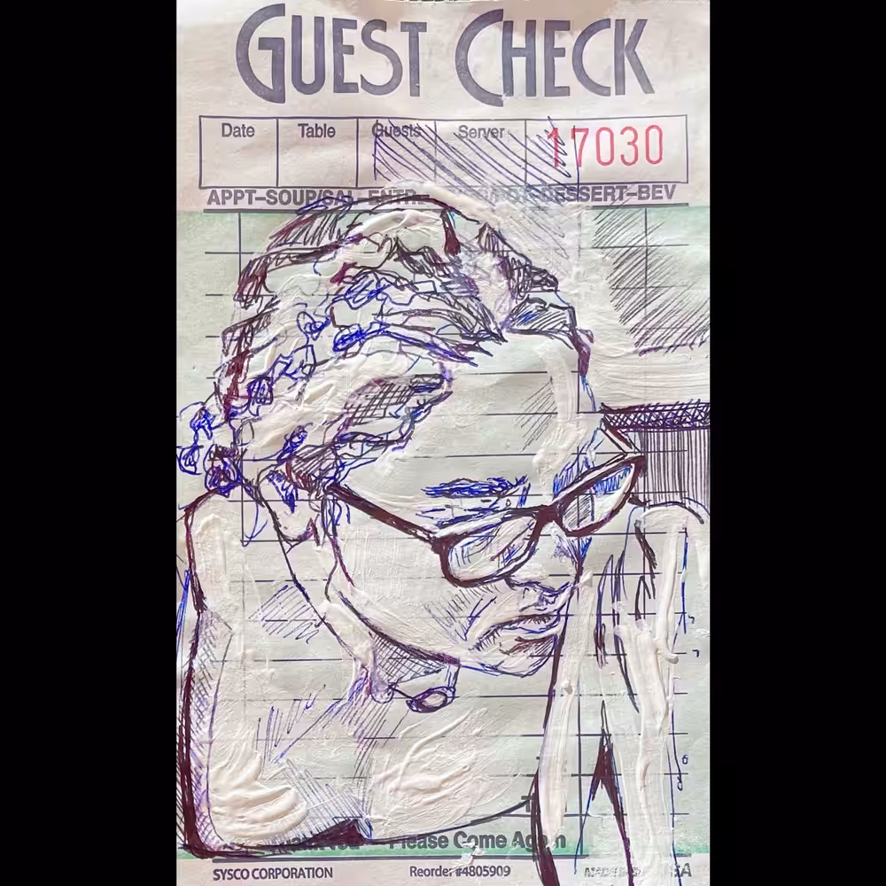 Guest Check no. 17030