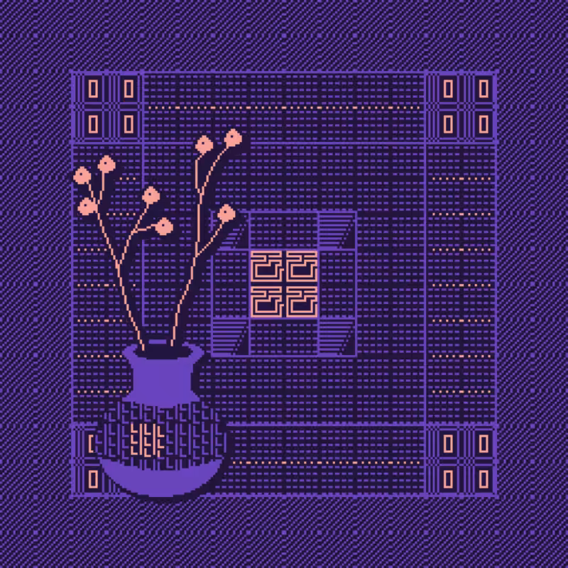 Purple Vases #15
