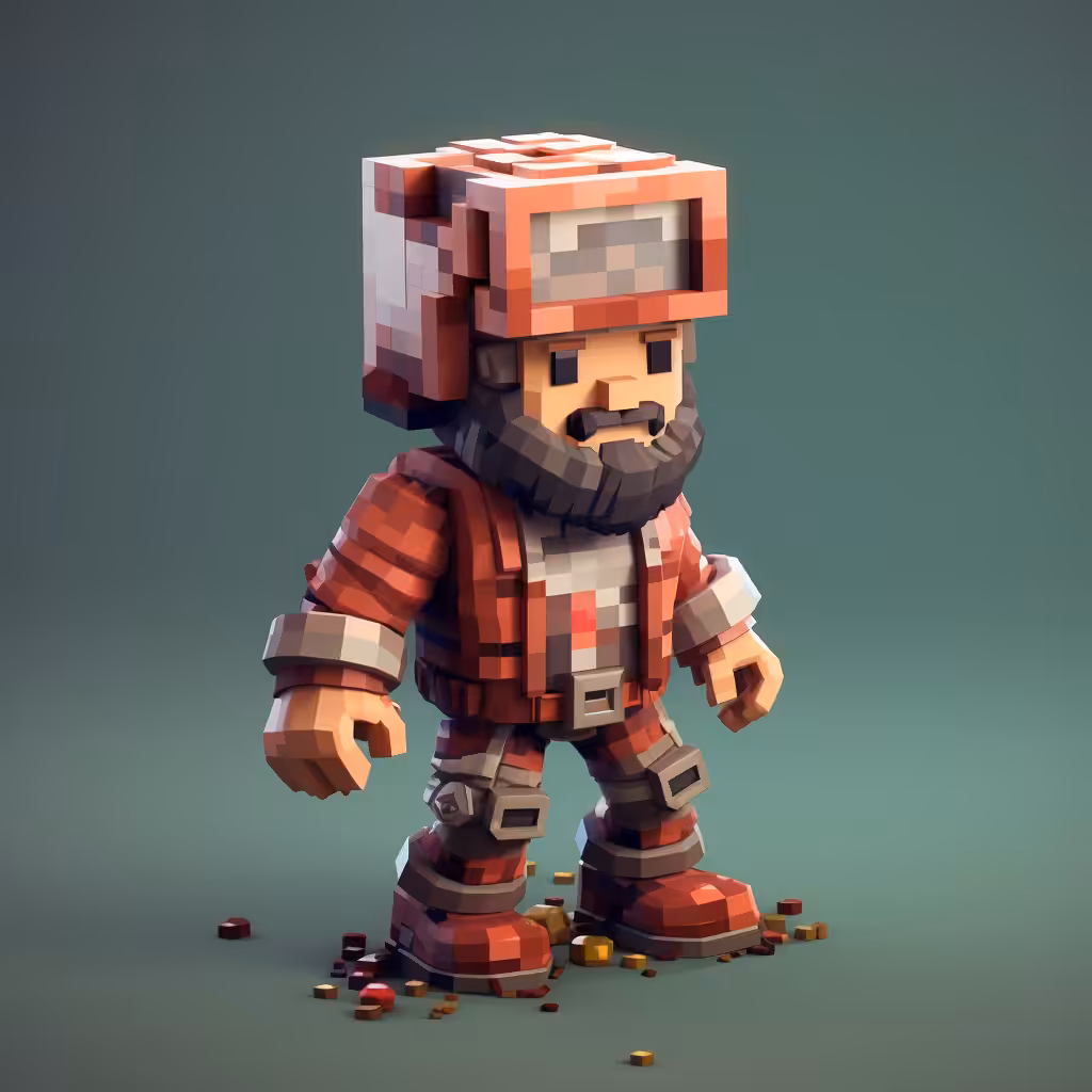 Tez Pixel Figure #69