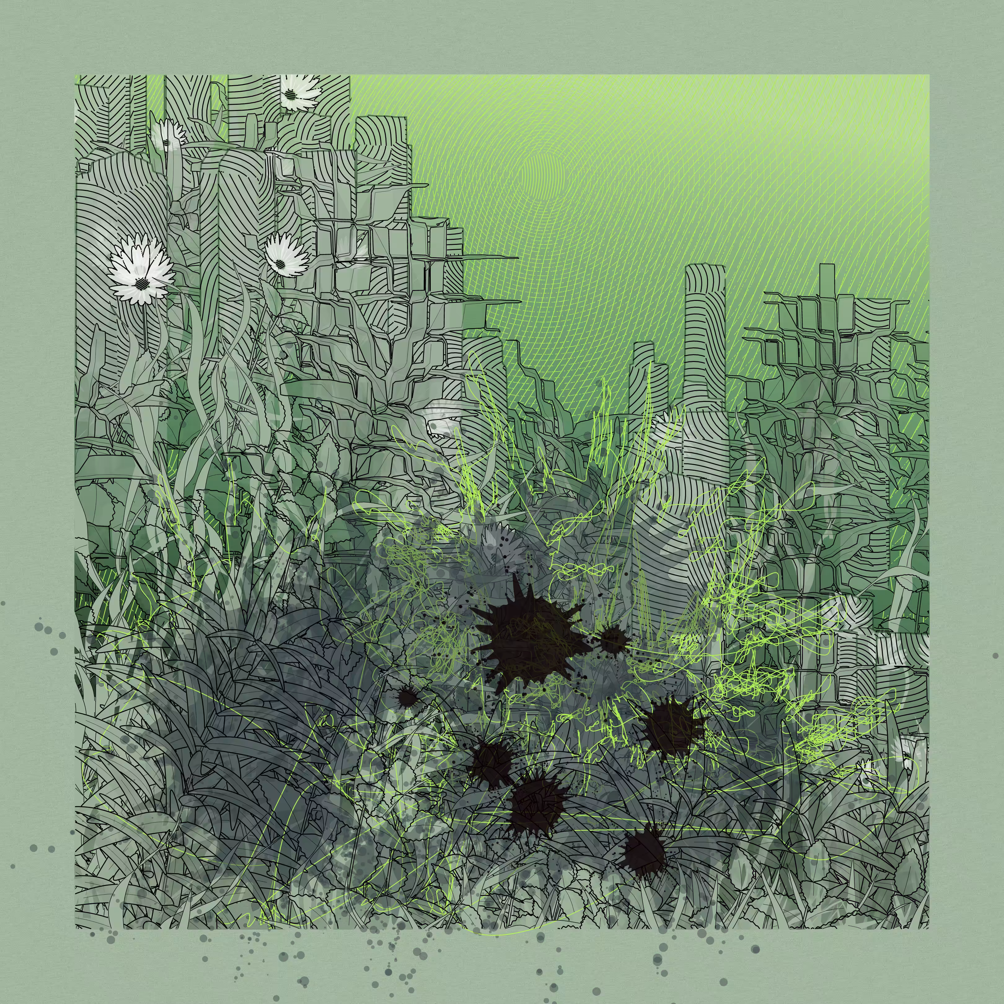 Landscape with Carbon Capture #1938