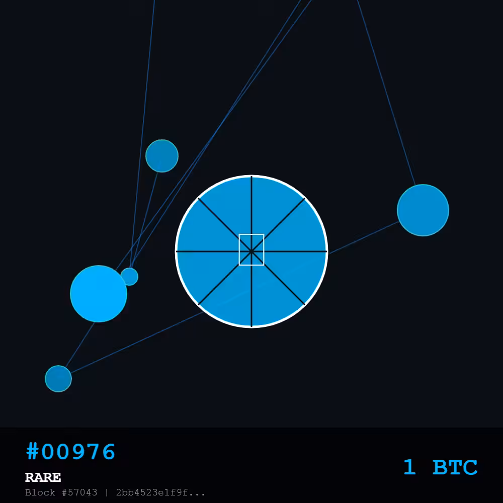 Bitcoin Pizza Genesis: 10K — RARE Edition #00976 | The Day Bitcoin Bought Pizza