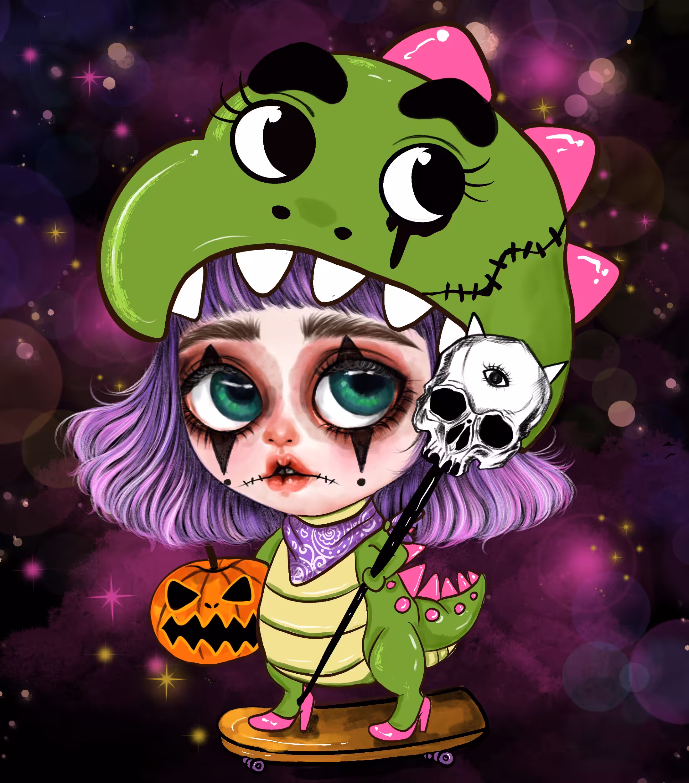 Little witch Crocodile #041 X Gator World
