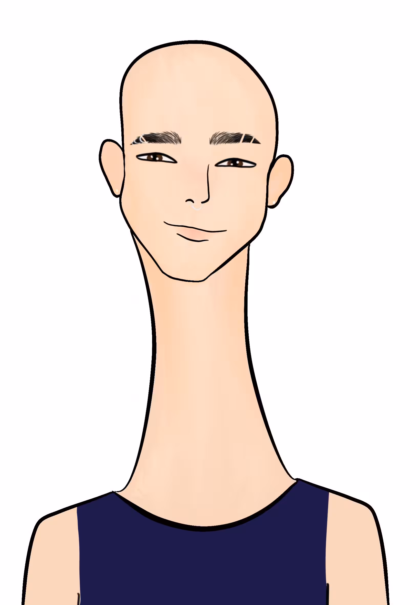 Long Neckie Fellas #2196