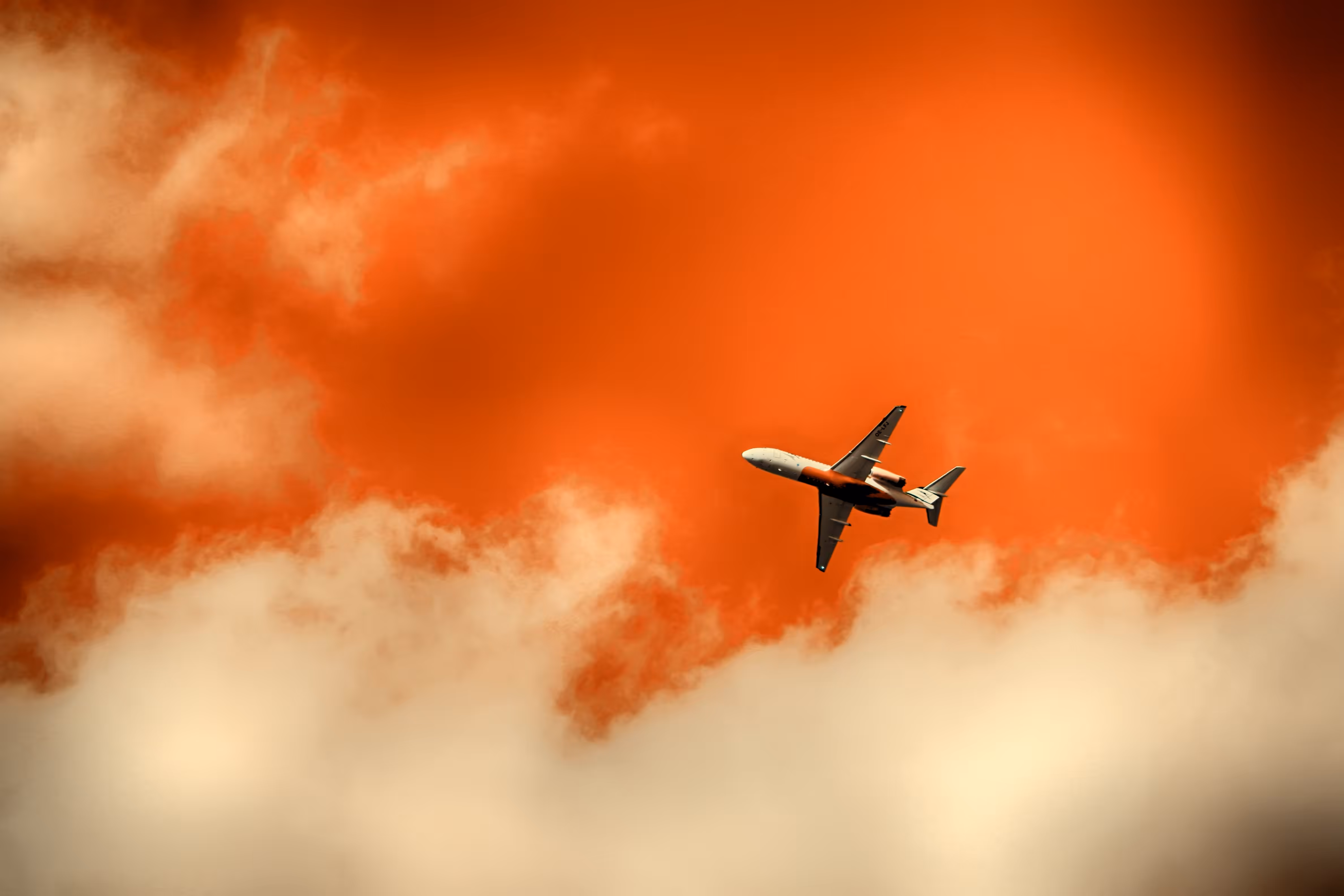 I Took a Picture of an Airplane.