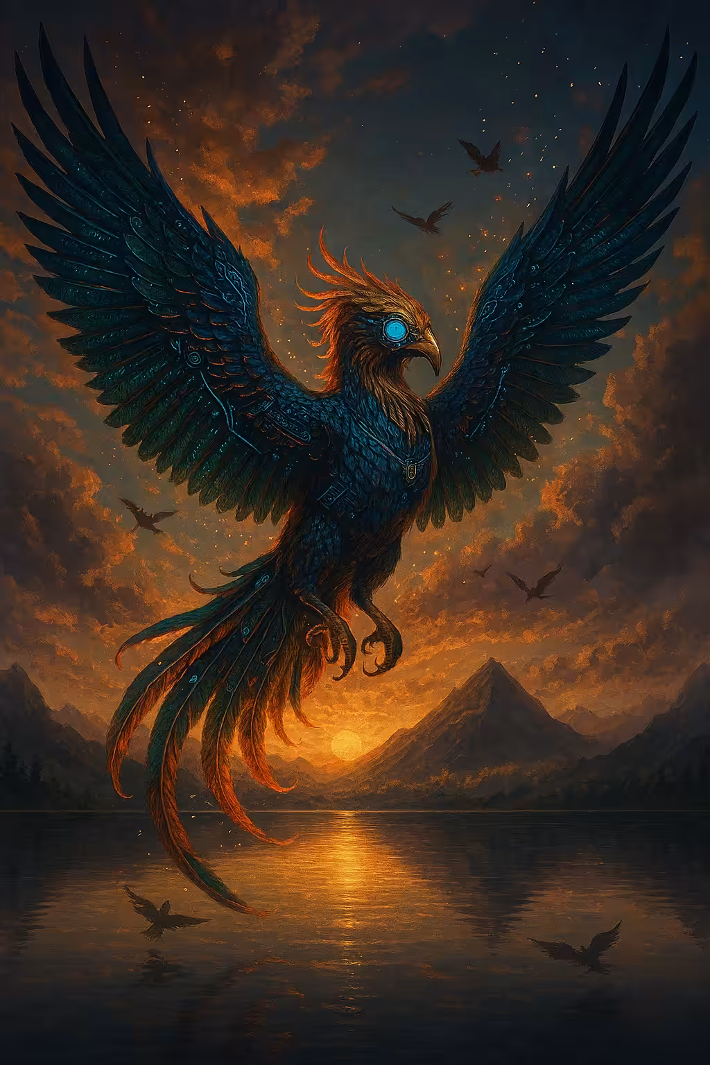 The Emergence of Simurgh at Dusk