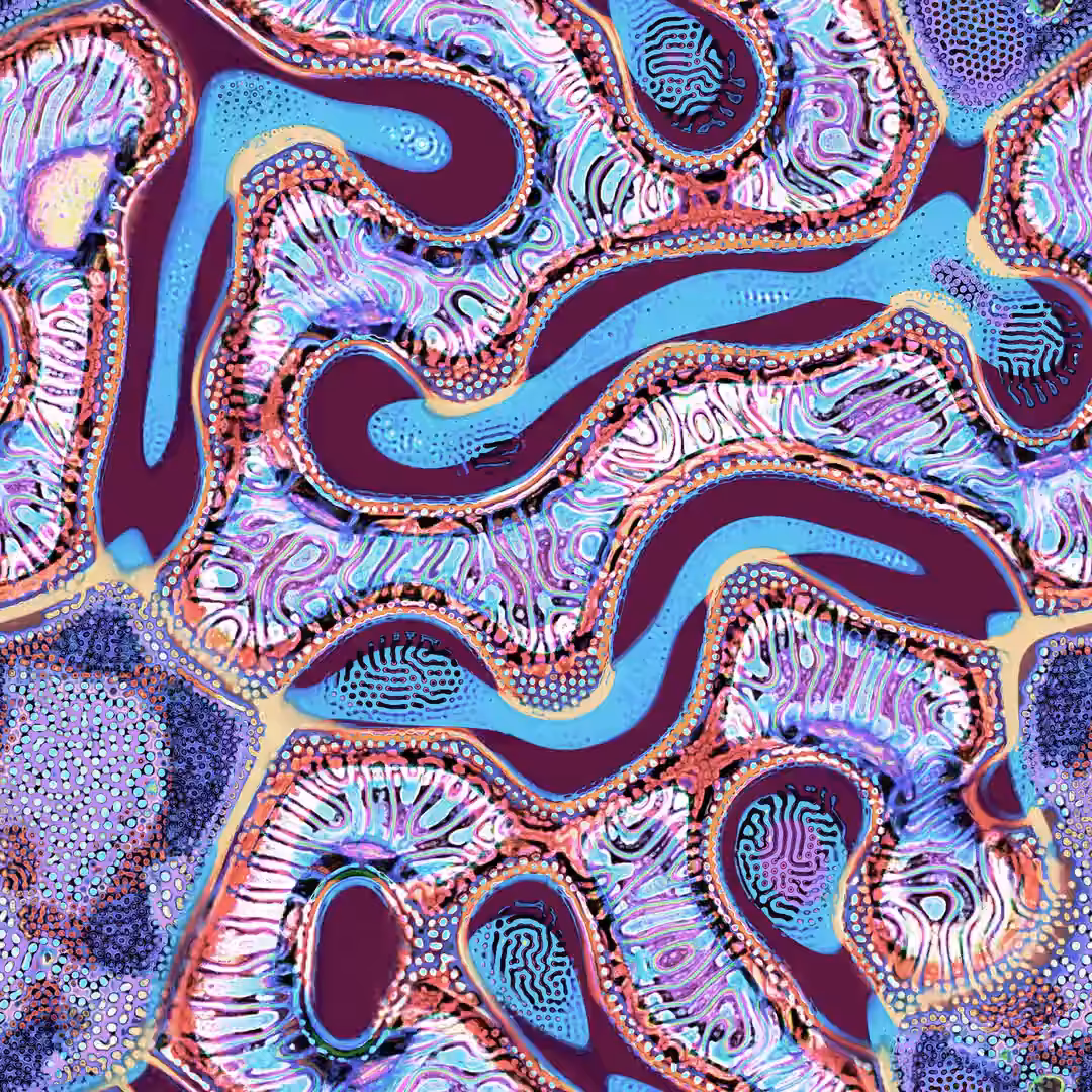 Restless Turing Pattern A