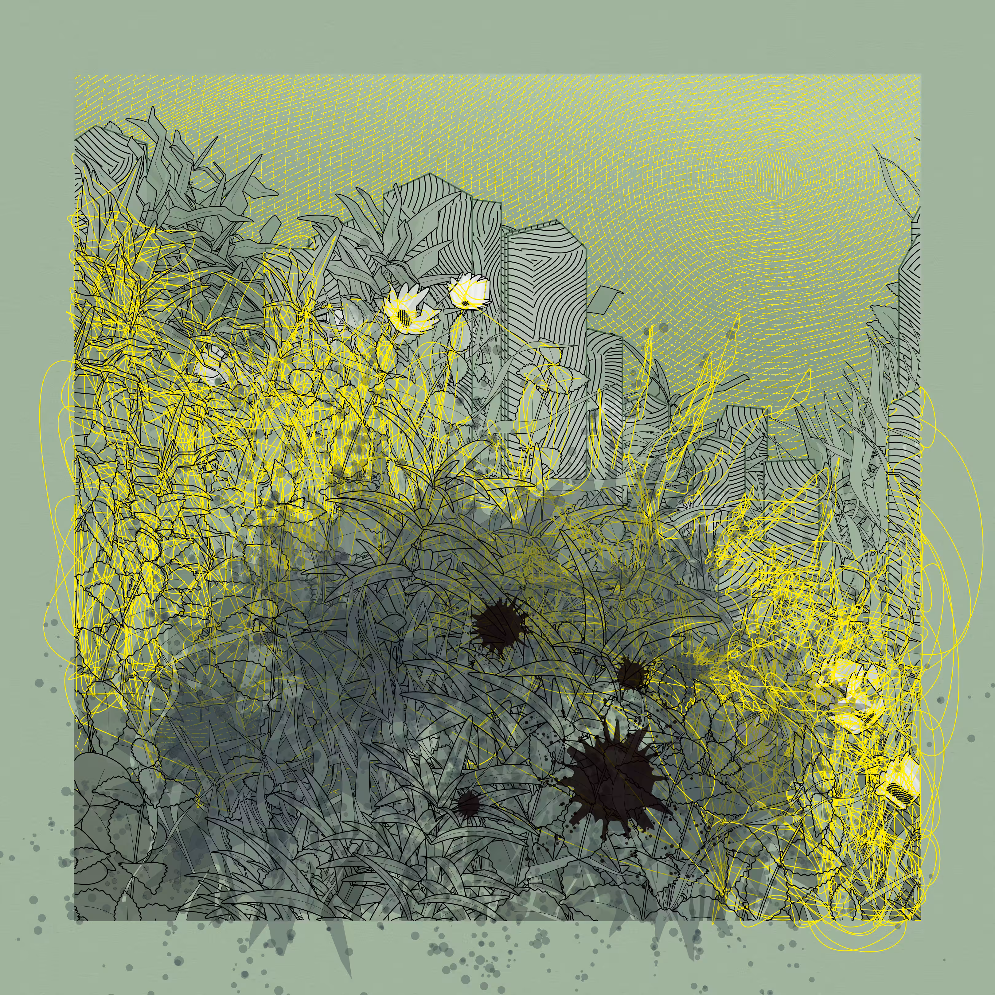 Landscape with Carbon Capture #495