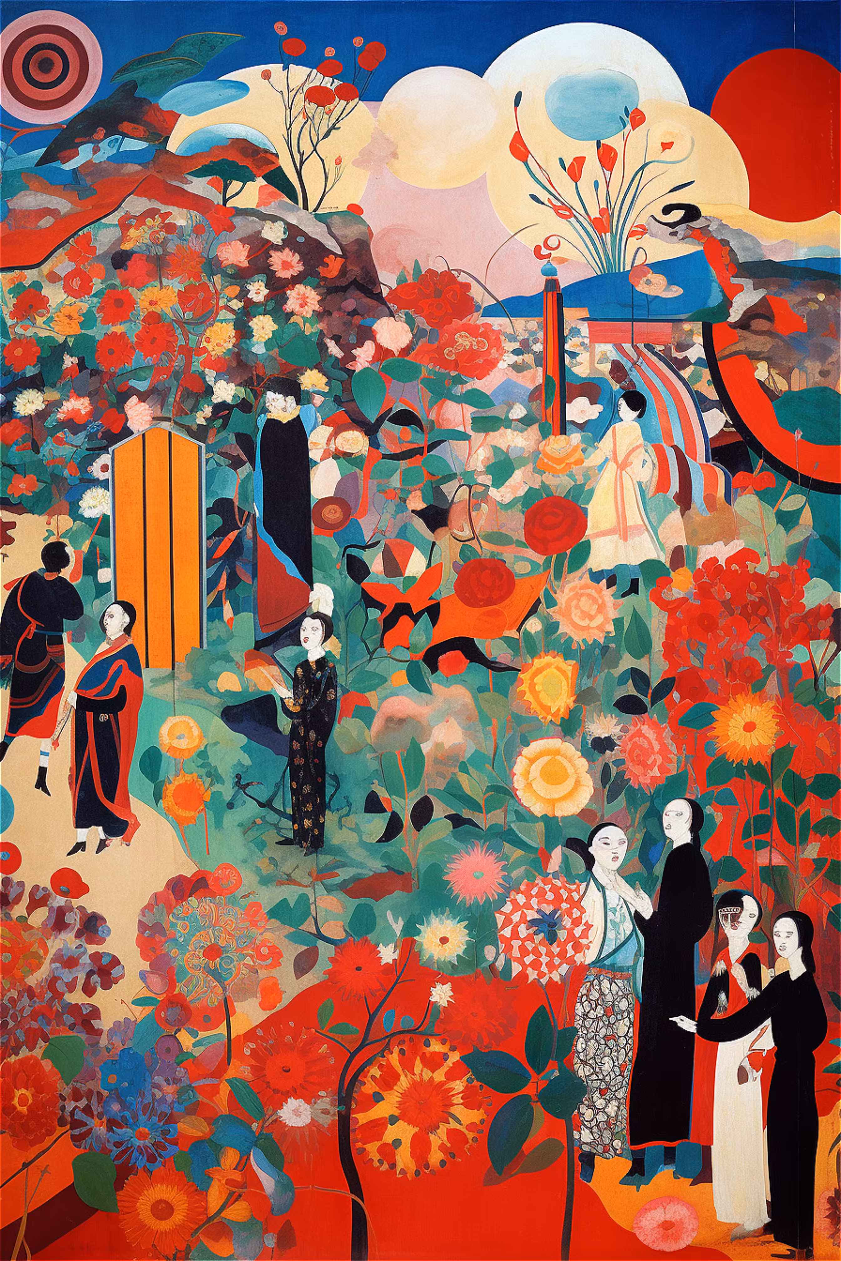 Hanazono de no yūgure