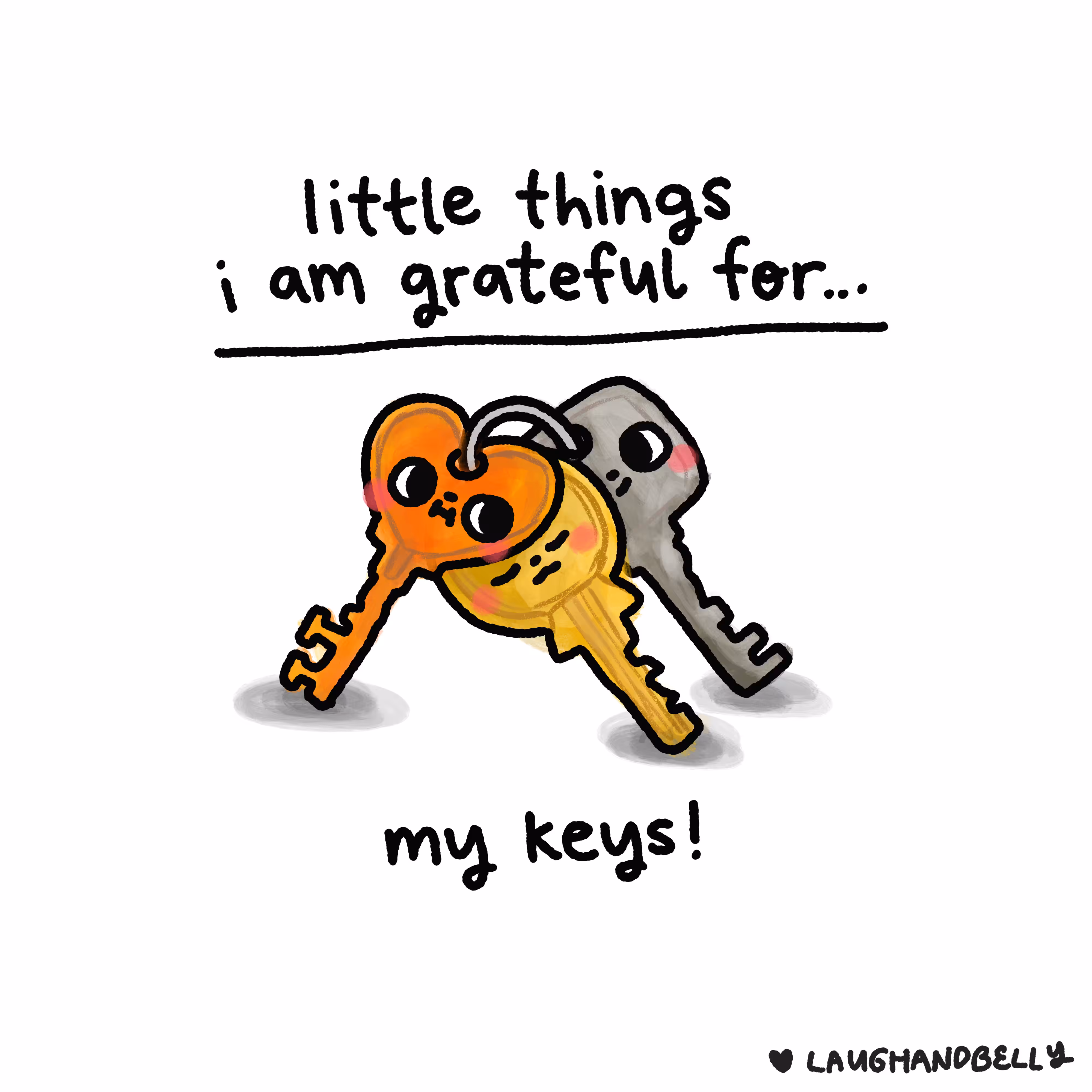 little things i am grateful for: My Keys