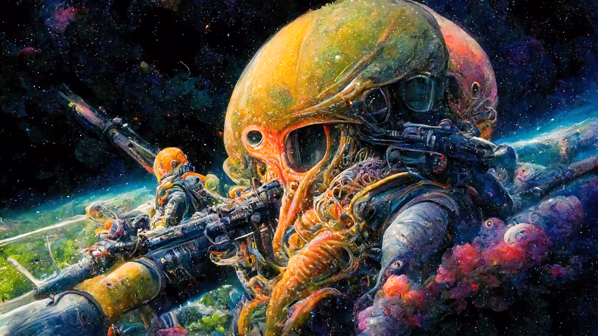 Space Killer Squid