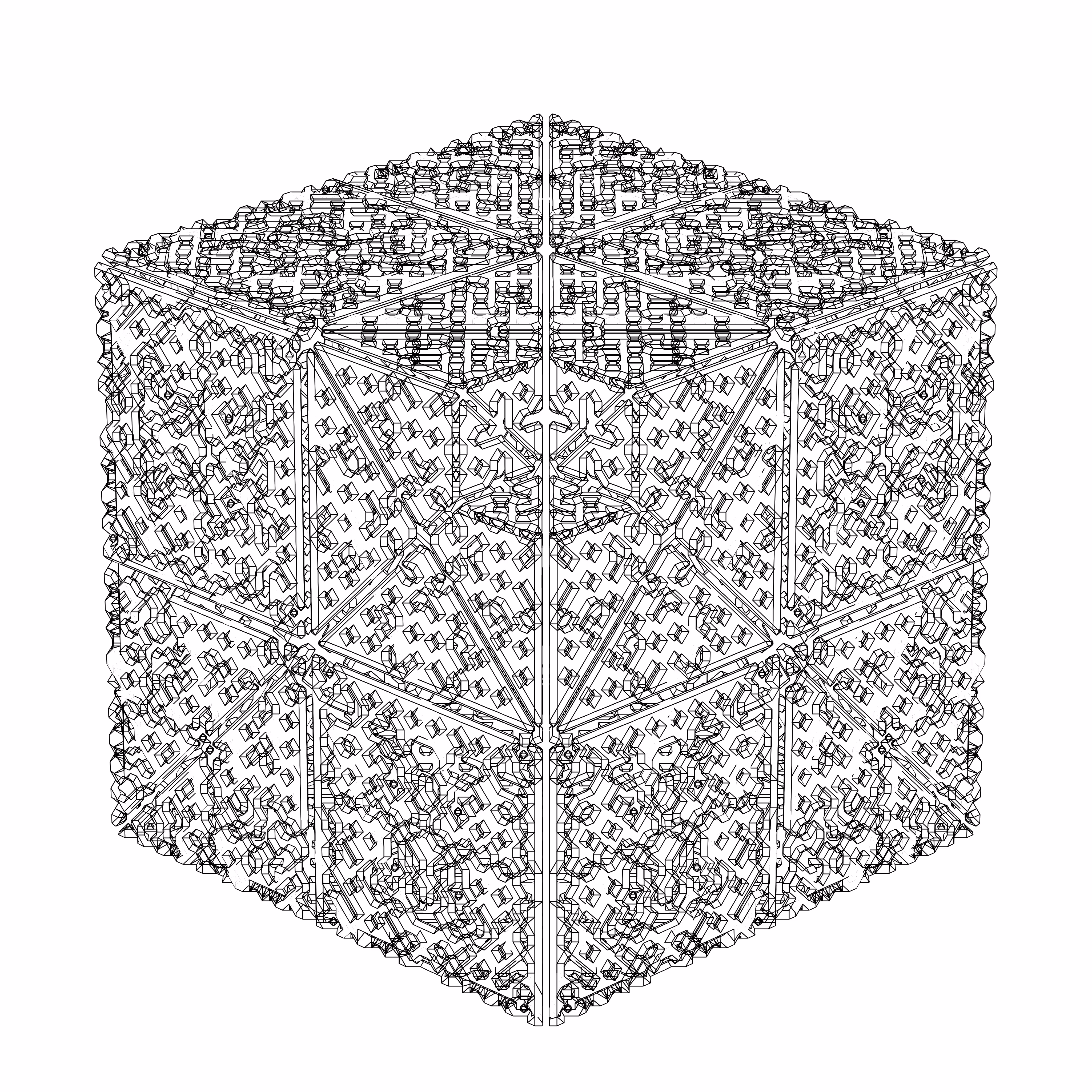 LL21 Alien Art Cube #352