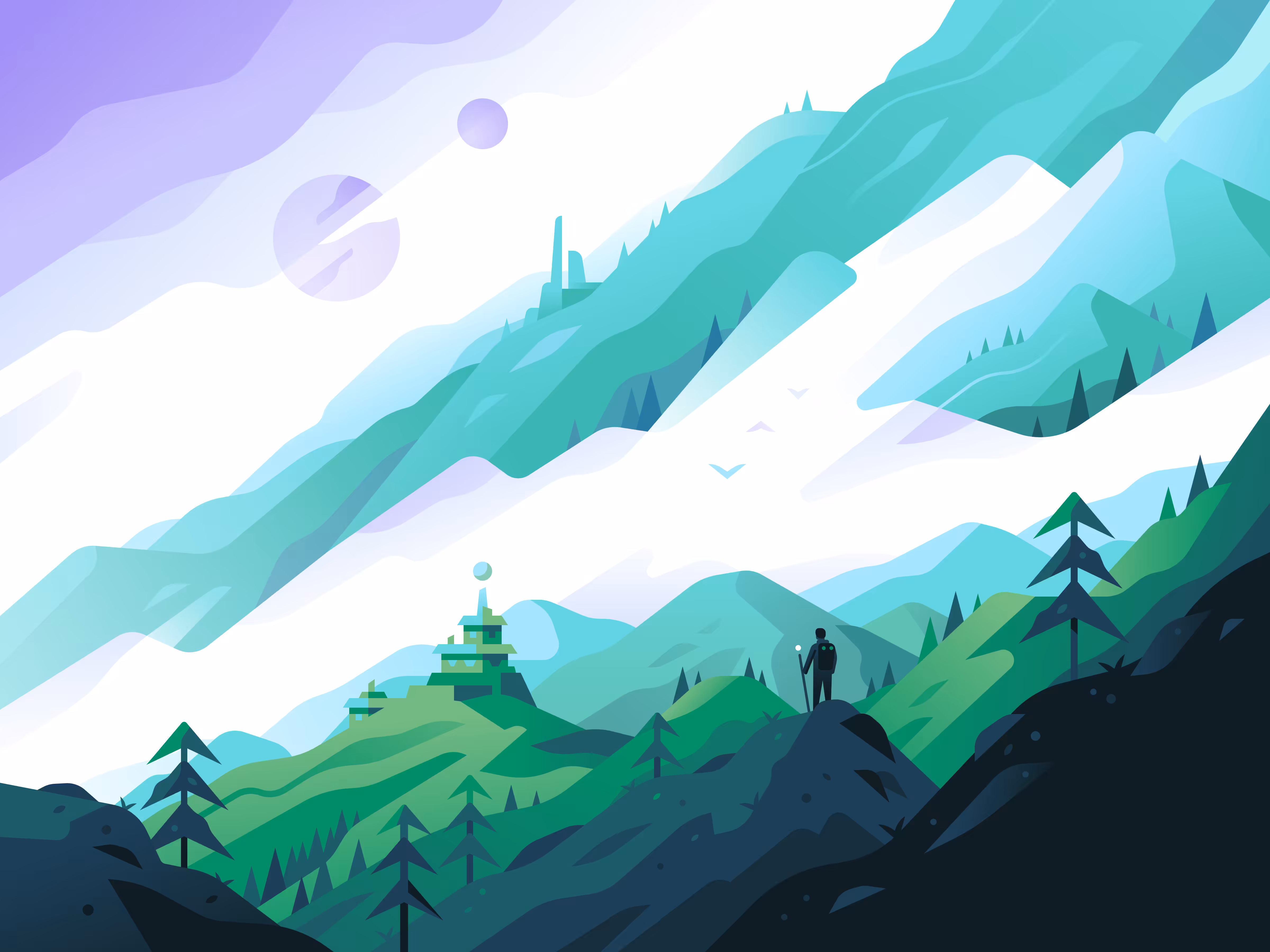 Mountain Mirage