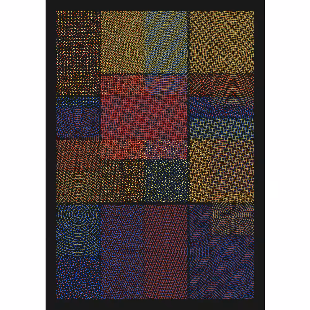 Pattern Grid Chaos  #56