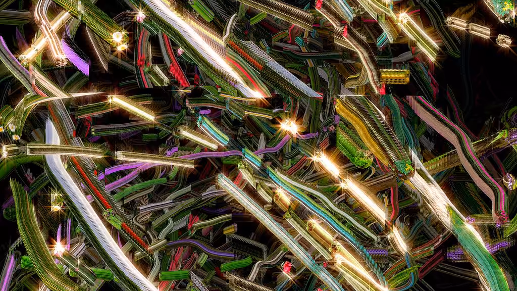 Kirakira Glitch XTZ: Flower Traces