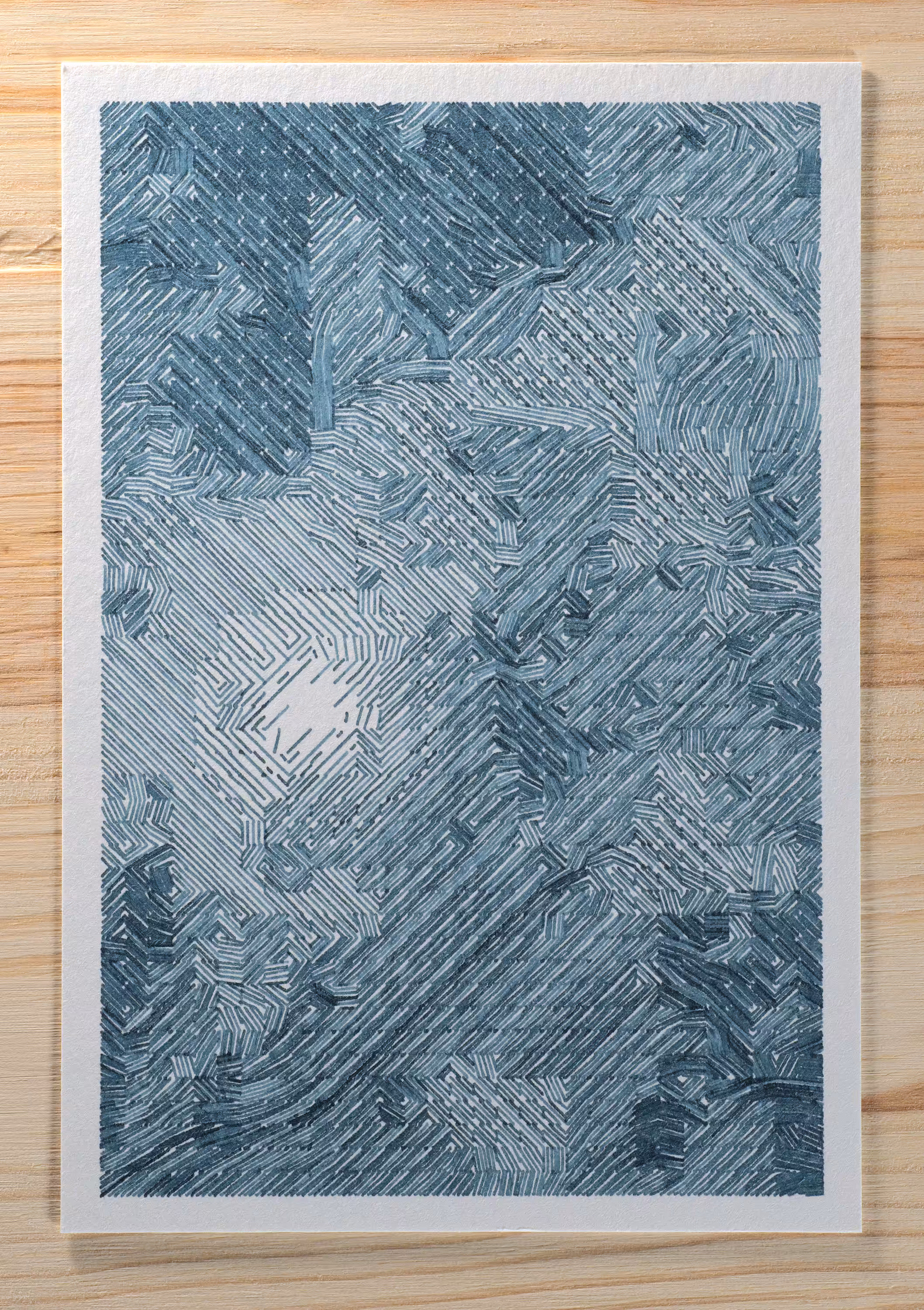 plotted postcard 160223