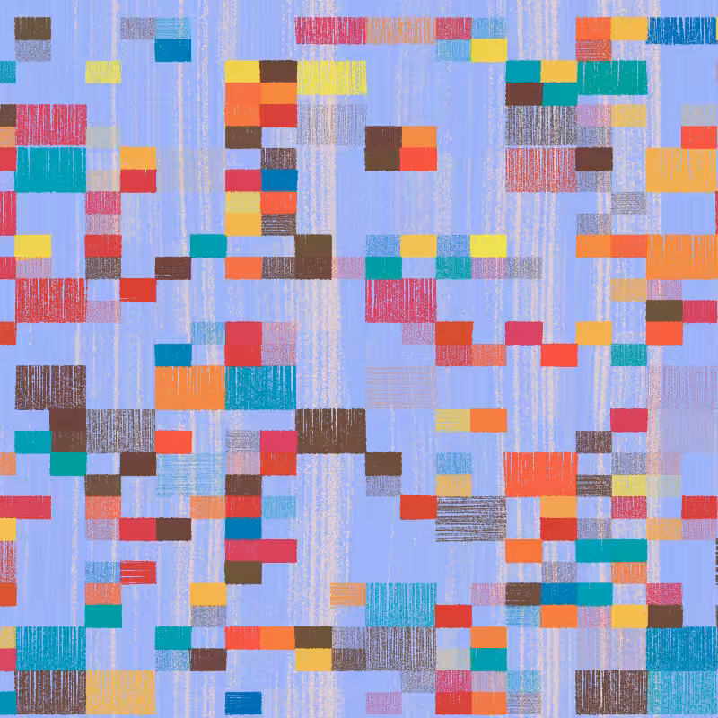 Composition #3 Patchwork Quilt #149