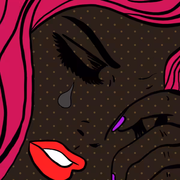 The crying lady 2022