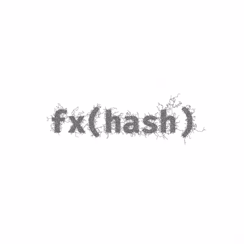 FXHASH Generative Logo #886
