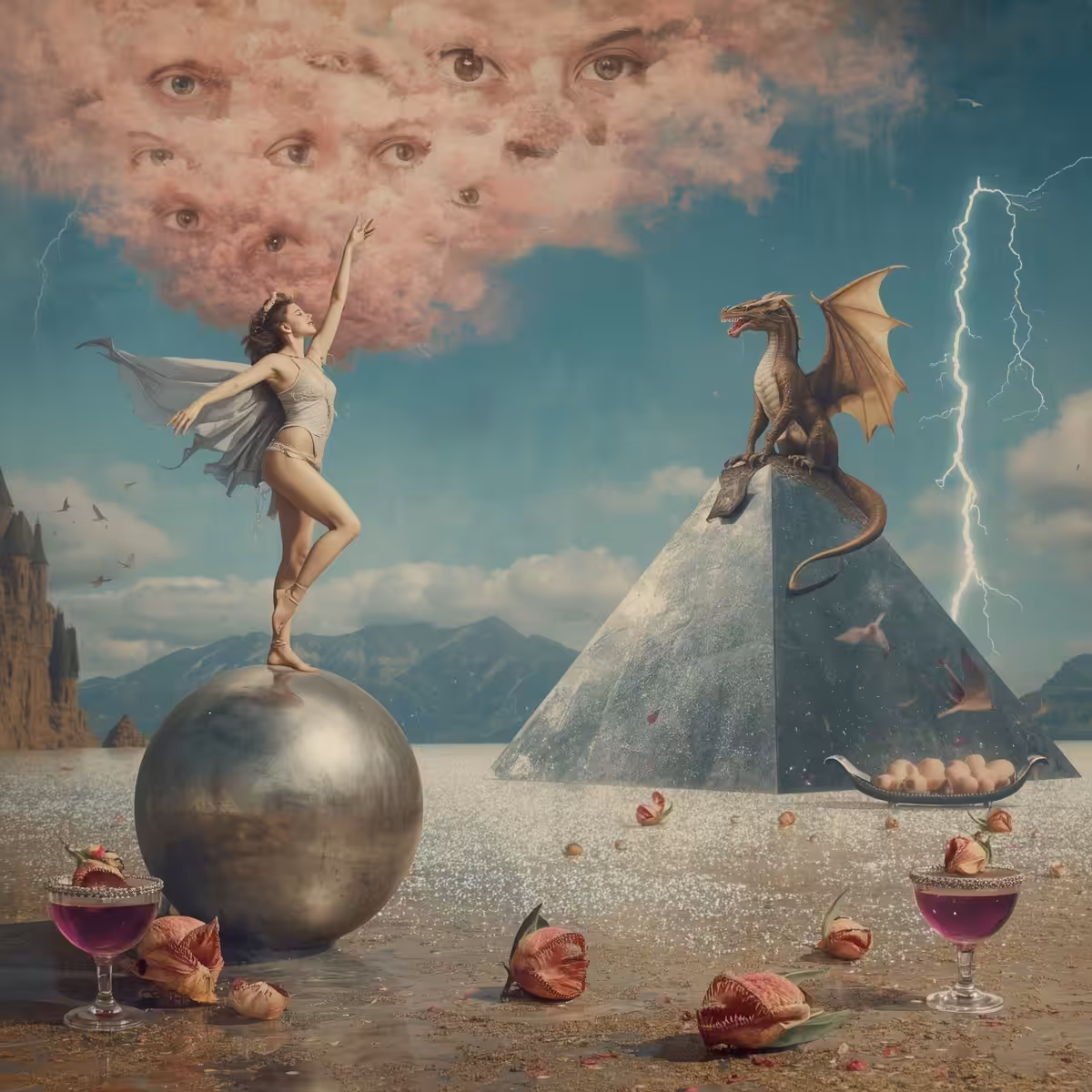 Dance on stone ball