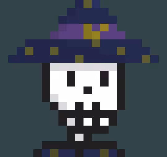 TezSkulls #22 - Mage Skull