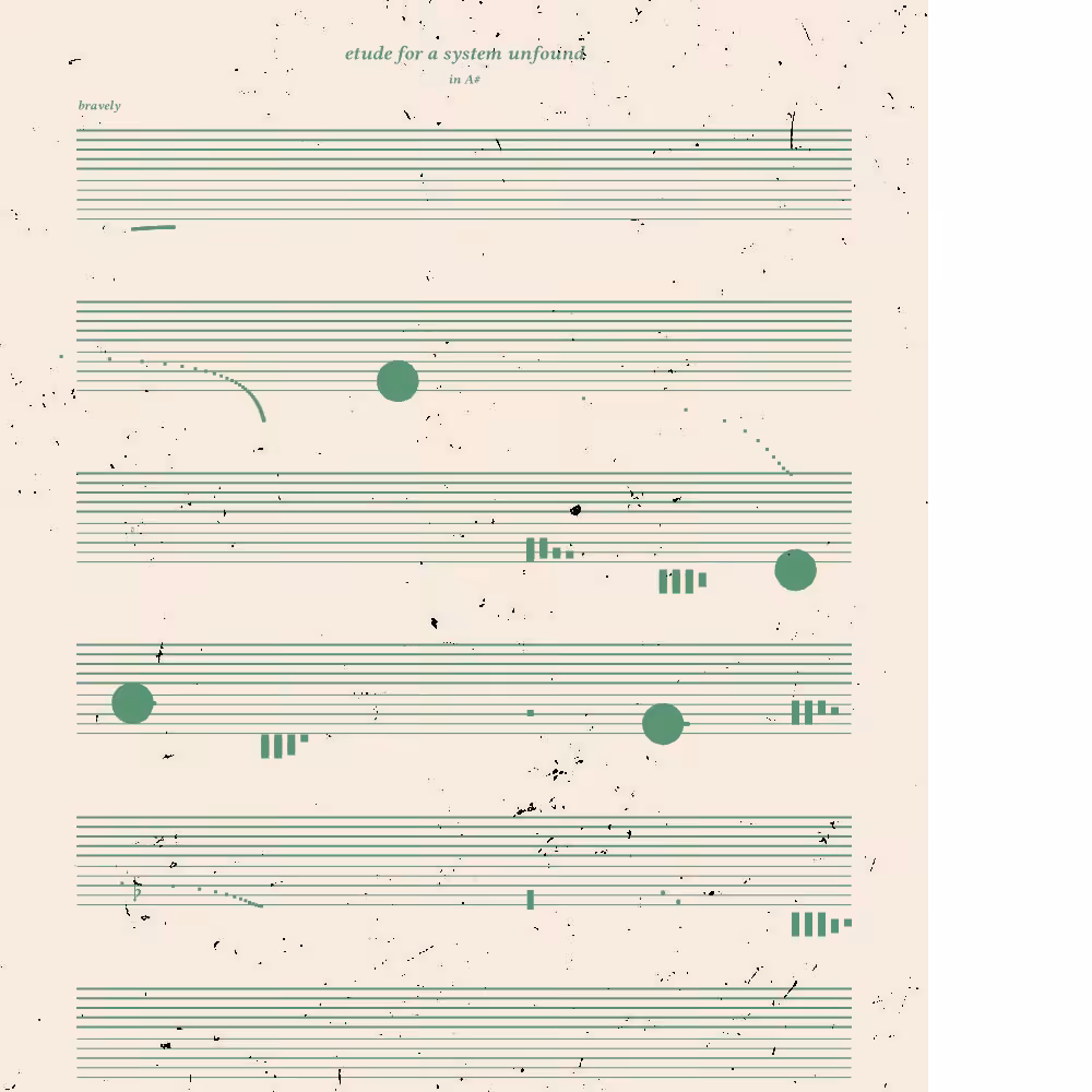 etude for a system unfound #106