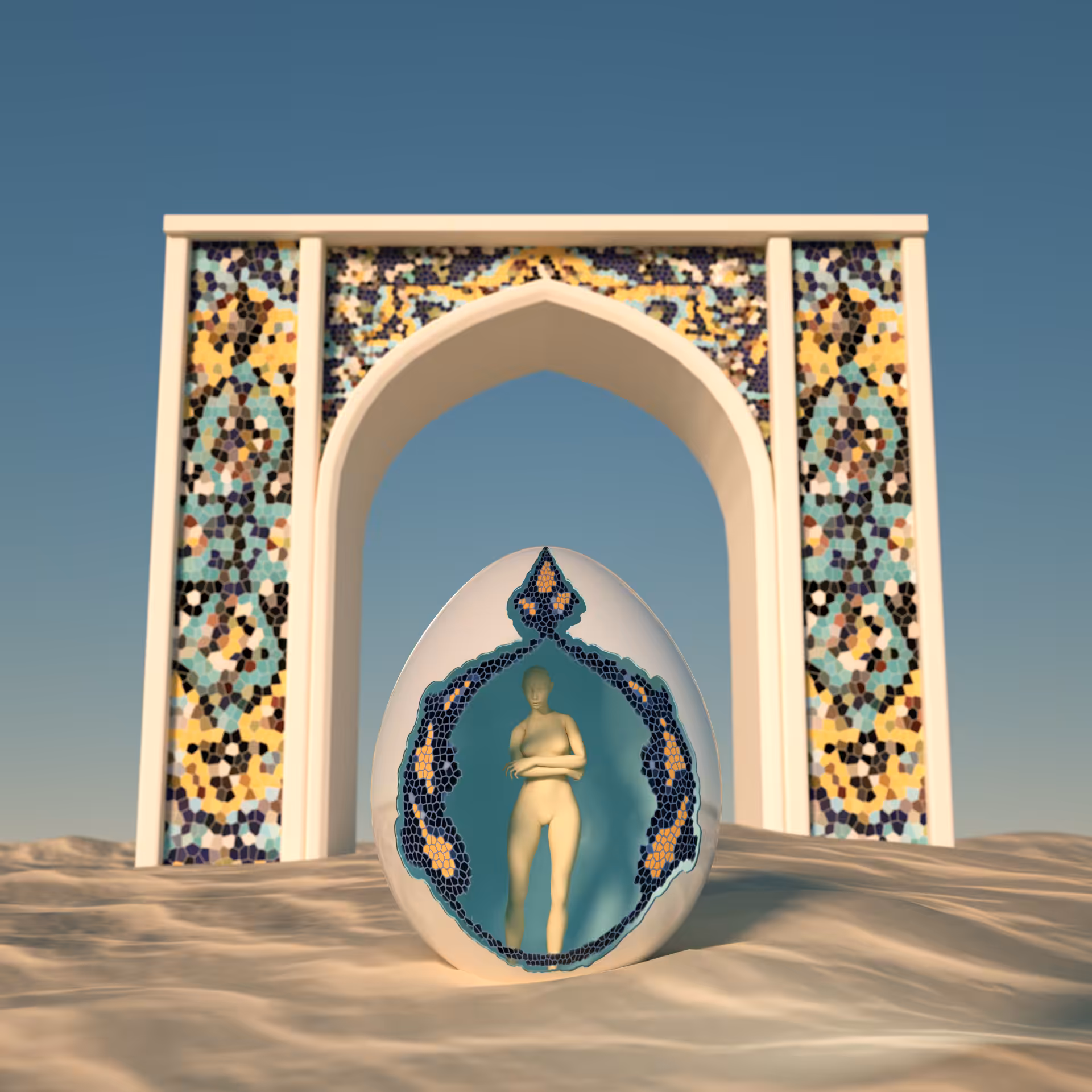 "No.5 Blue Aura"