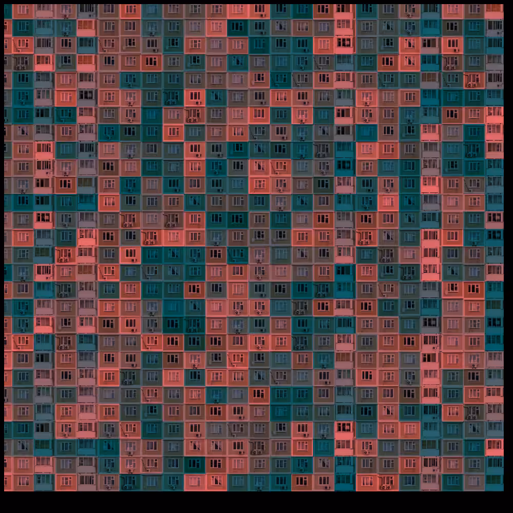 colorized-high-rise-building #43