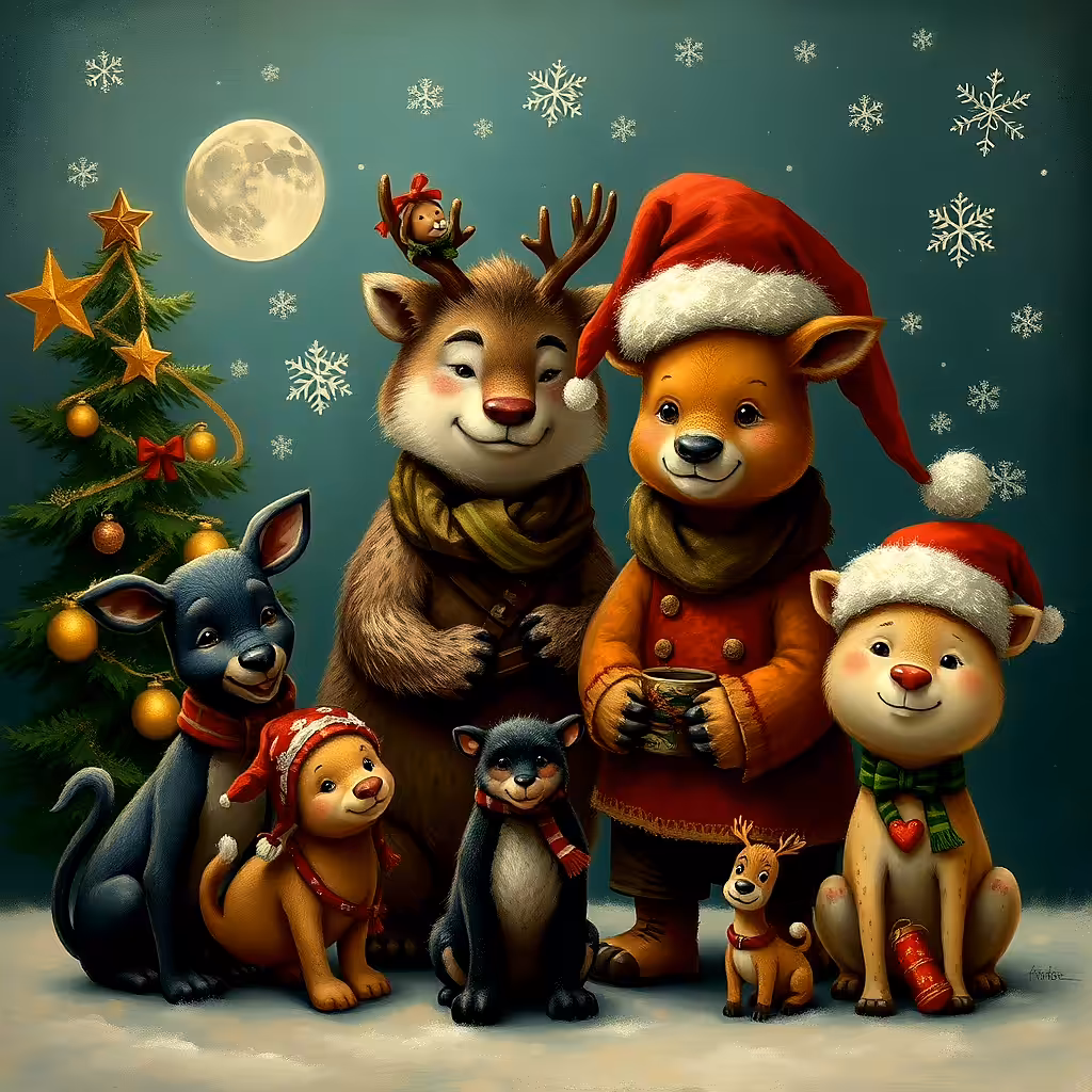 The Happy Valley: Animals Christmas 