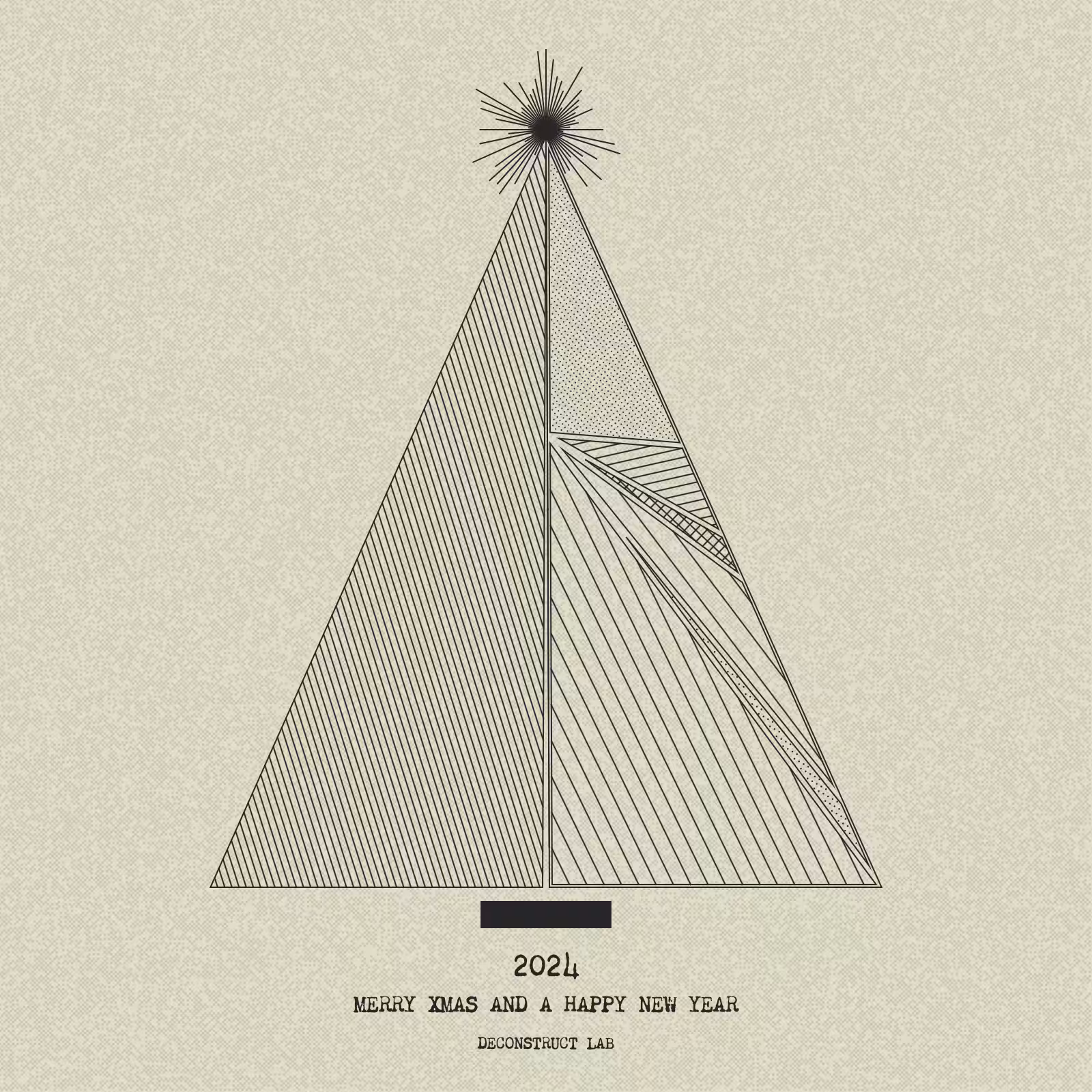 Have Yourself a Merry Little Geometric Tree #298