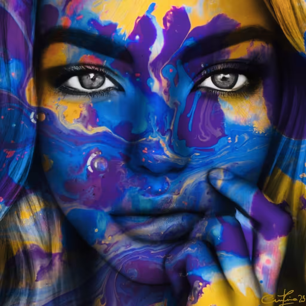 Woman of art