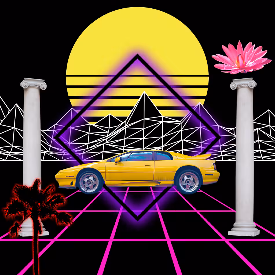 S Y N T H W A V E Nightlife Generator #68