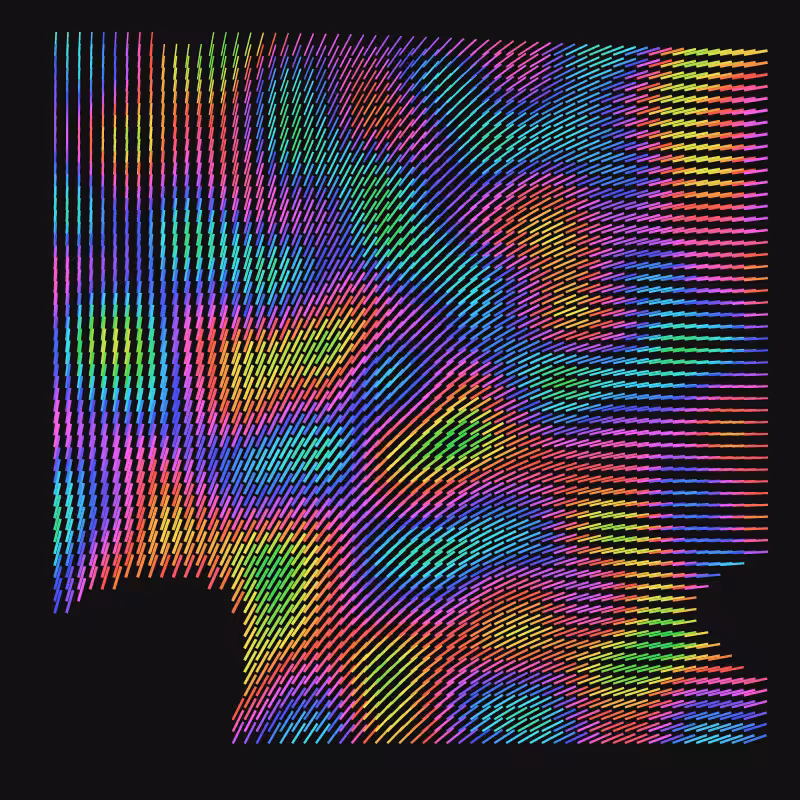 Wind map #43
