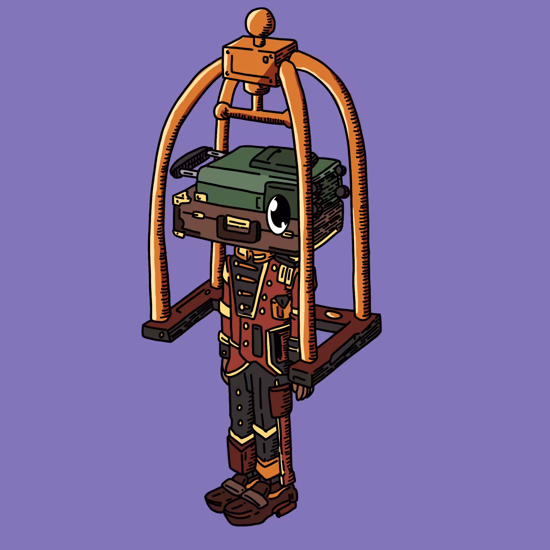 Bellhop one eyed guy #00084
