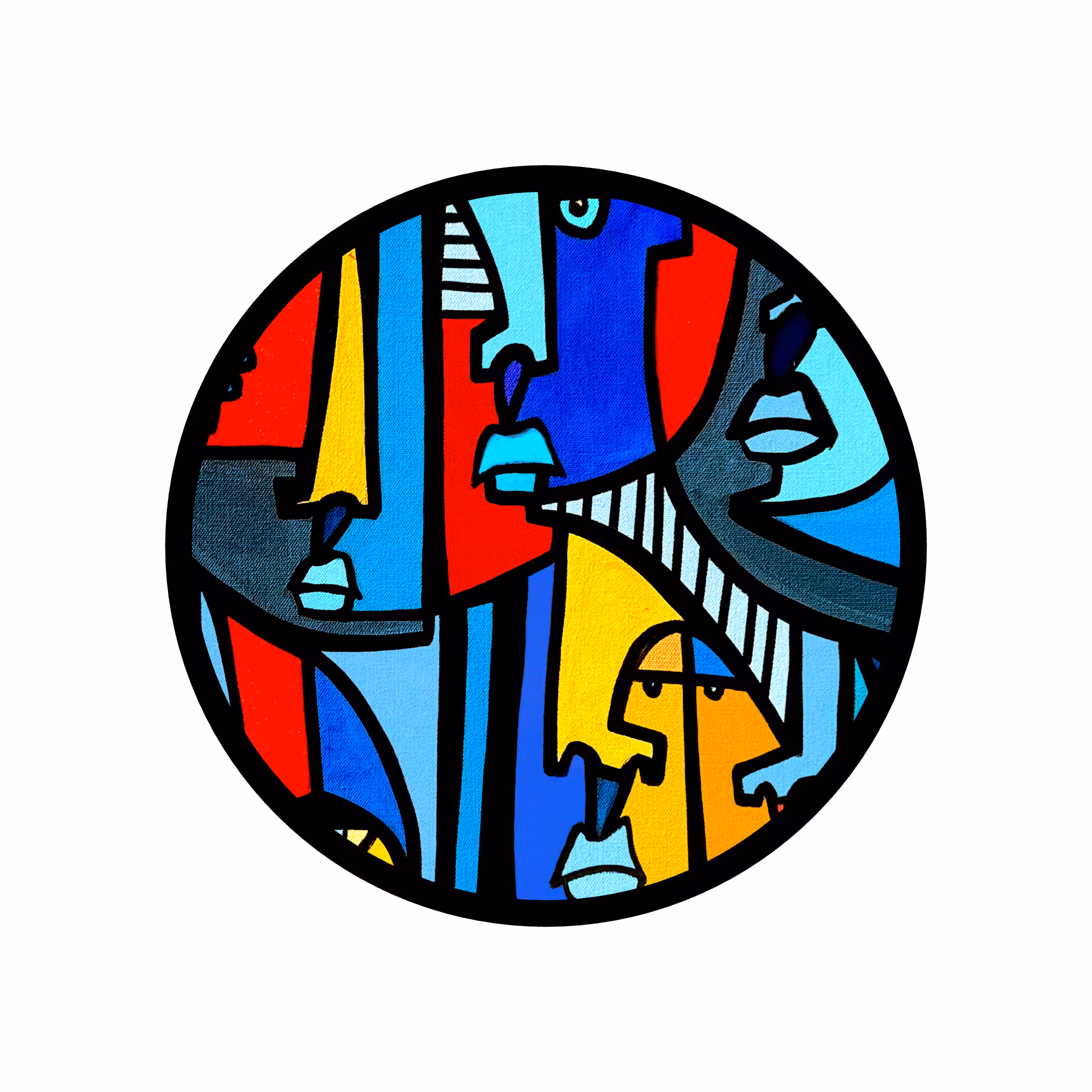 Cubist Circle 22