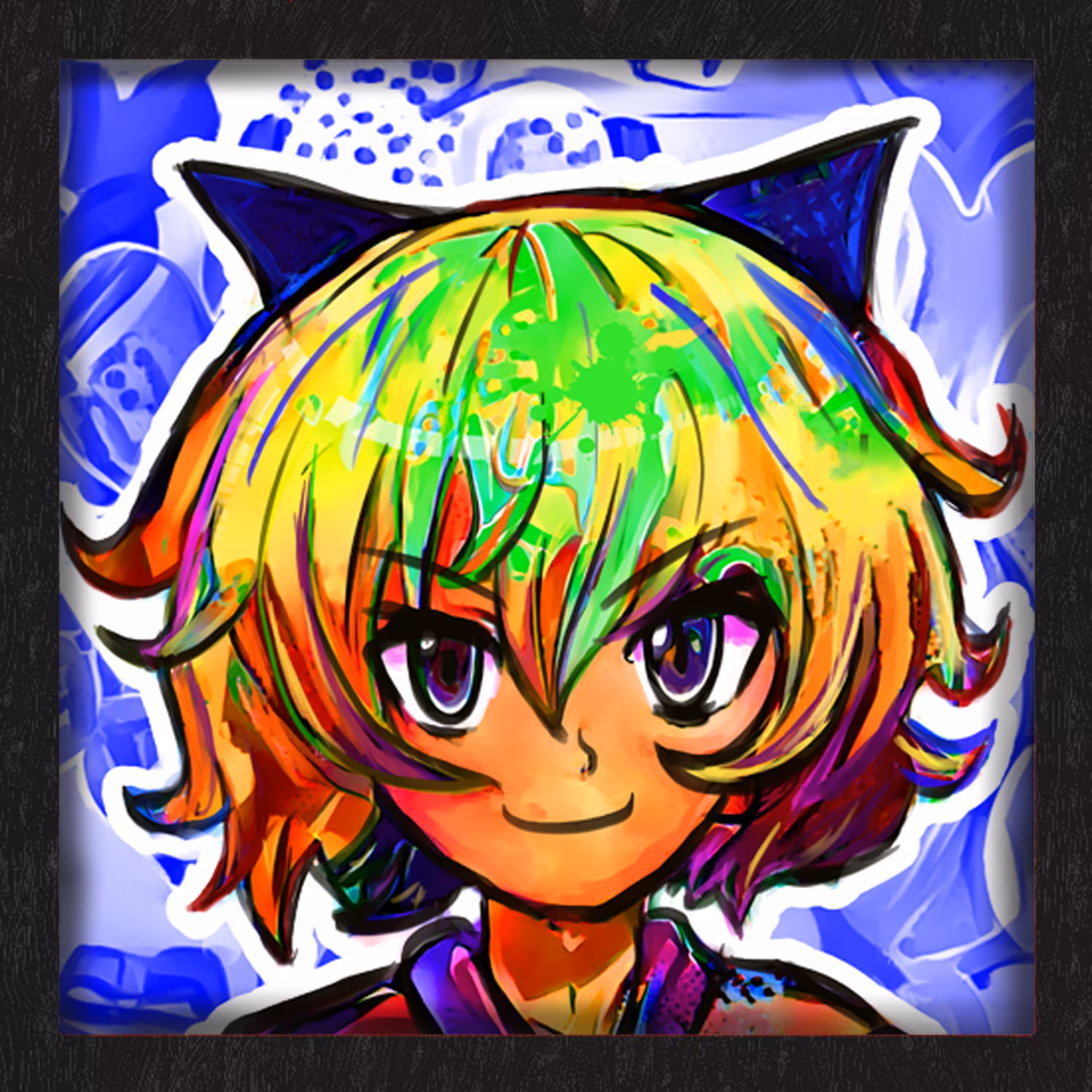 Artistic Childhood Black Frame